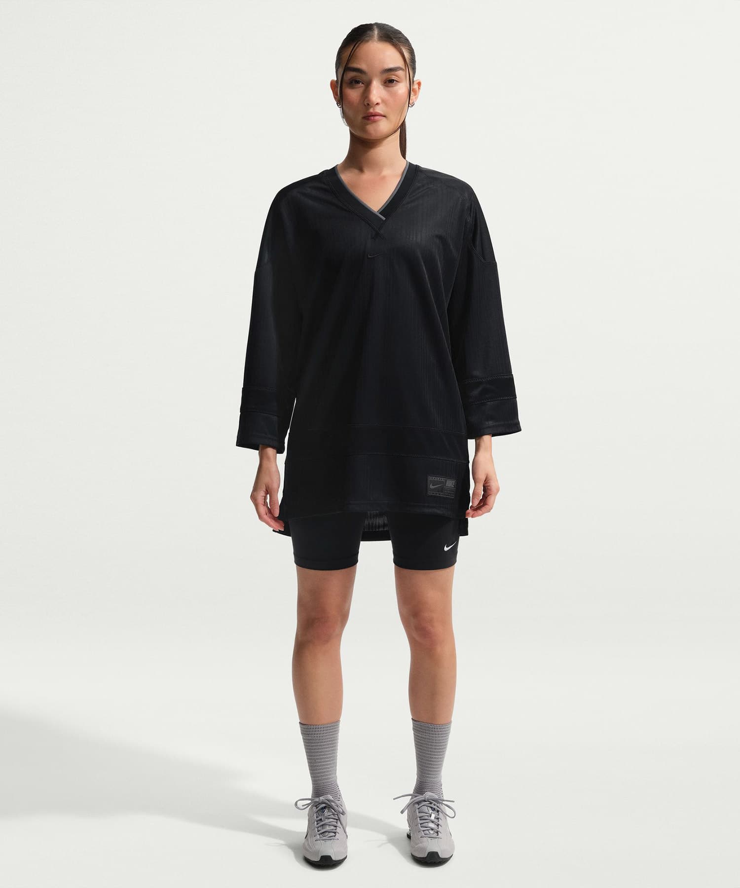 NIKE AS W NSW JERSEY TUNIC MOD BLACKの画像