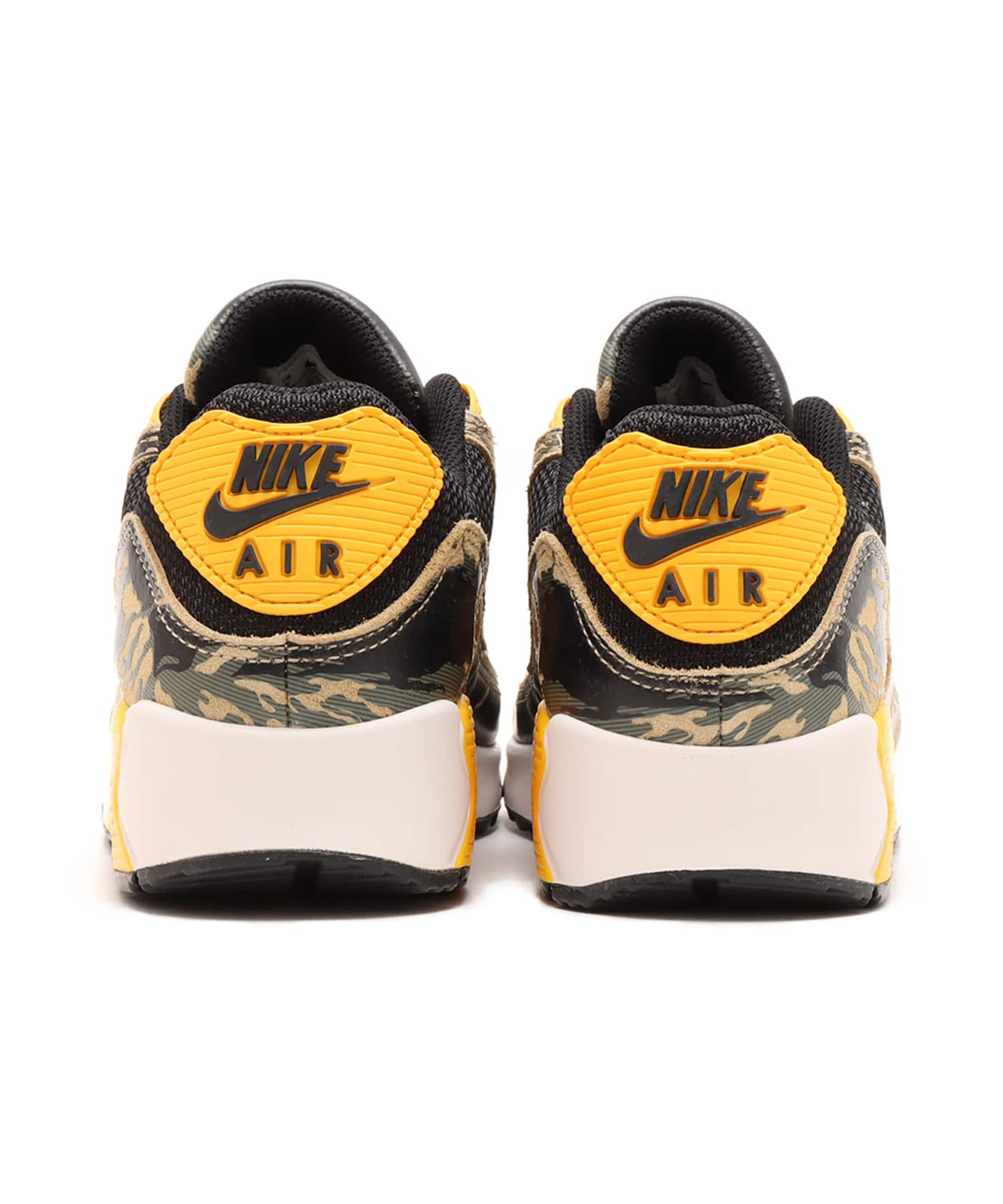 NIKE AIR MAX 90 PRM BLACK/BLACK-UNIVERSITY GOLDの画像
