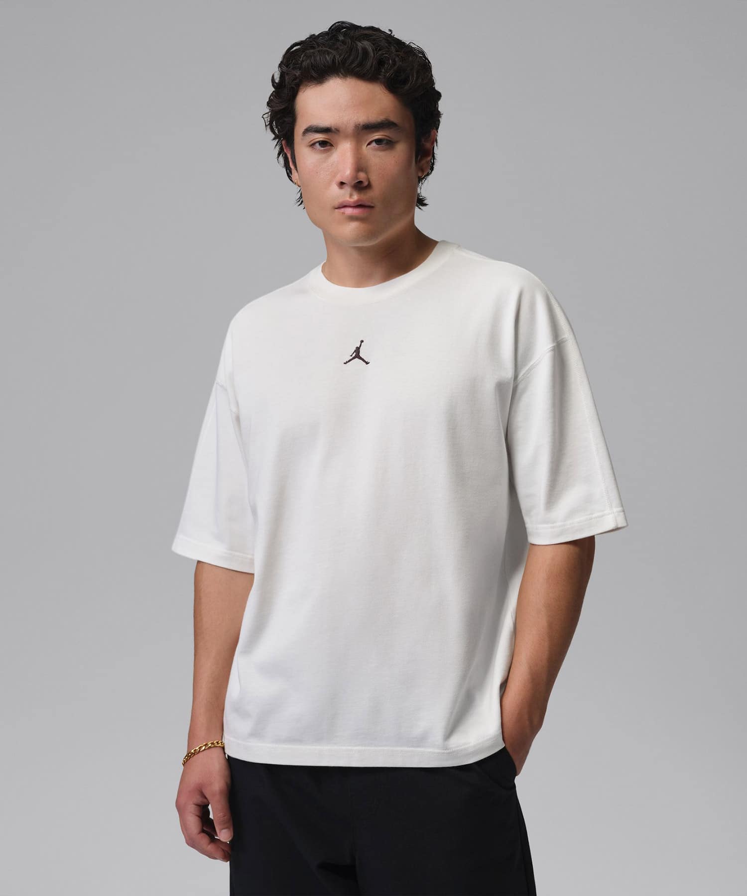 JORDAN BRAND M J FLT HVYWT SS TOP SAIL/SAIL/(BLACK)の画像