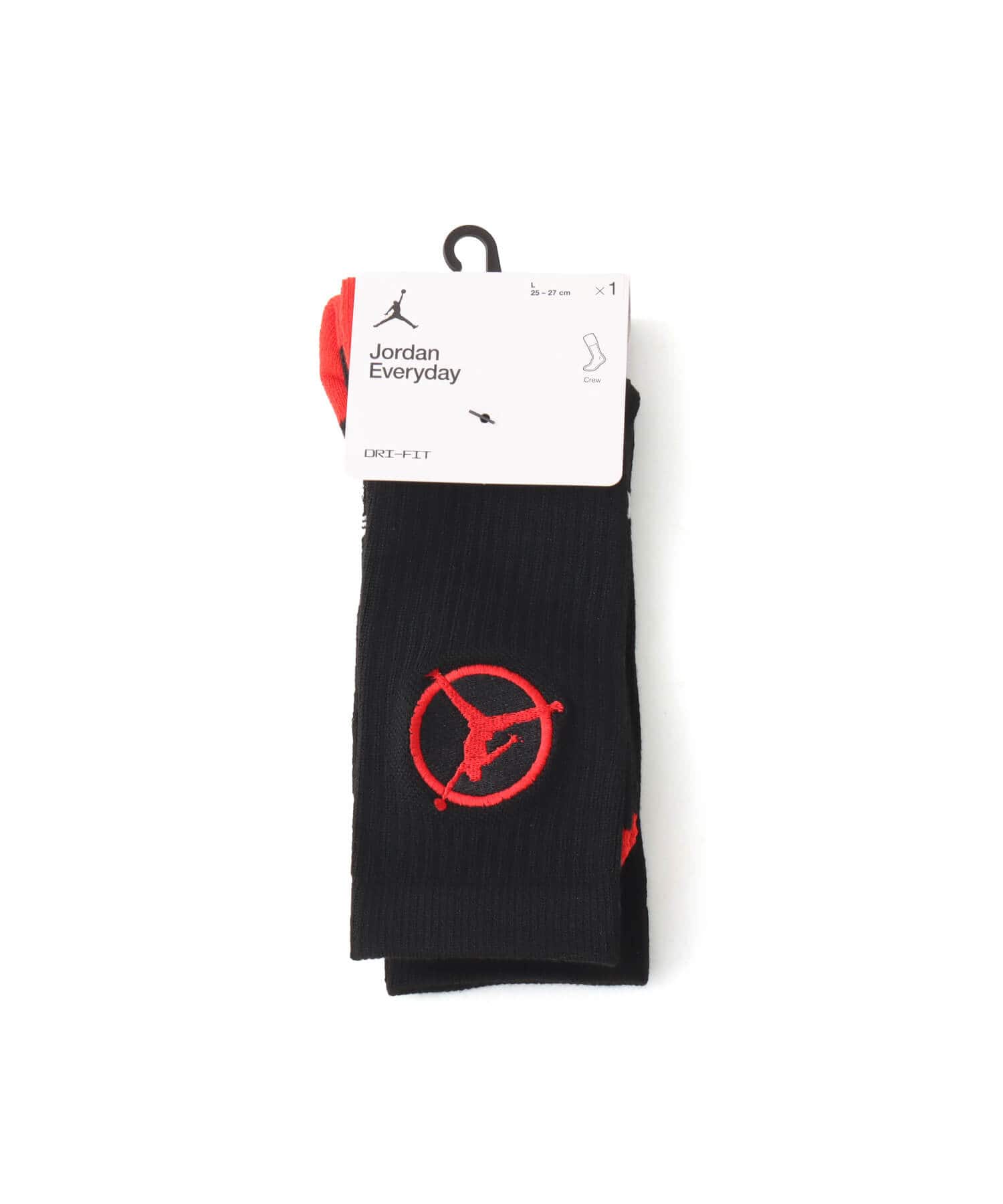 JORDAN BRAND U J ED PLY CRW 1PR - 144 FC BLACKの画像