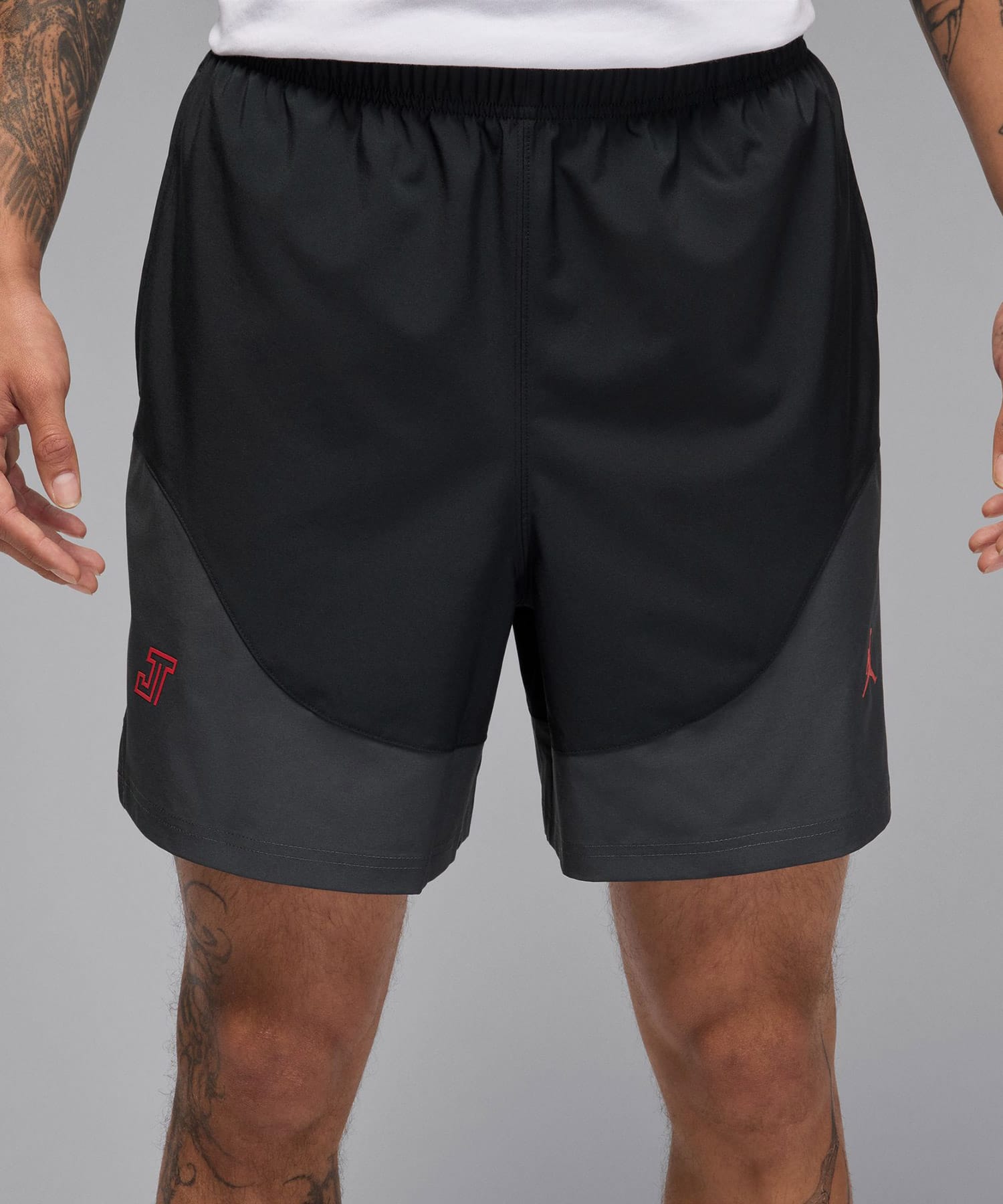 JORDAN BRAND M J DF SPRT WOVEN SHORT JT BLACK/ANTHRACITE/UNIVERSITY REDの画像