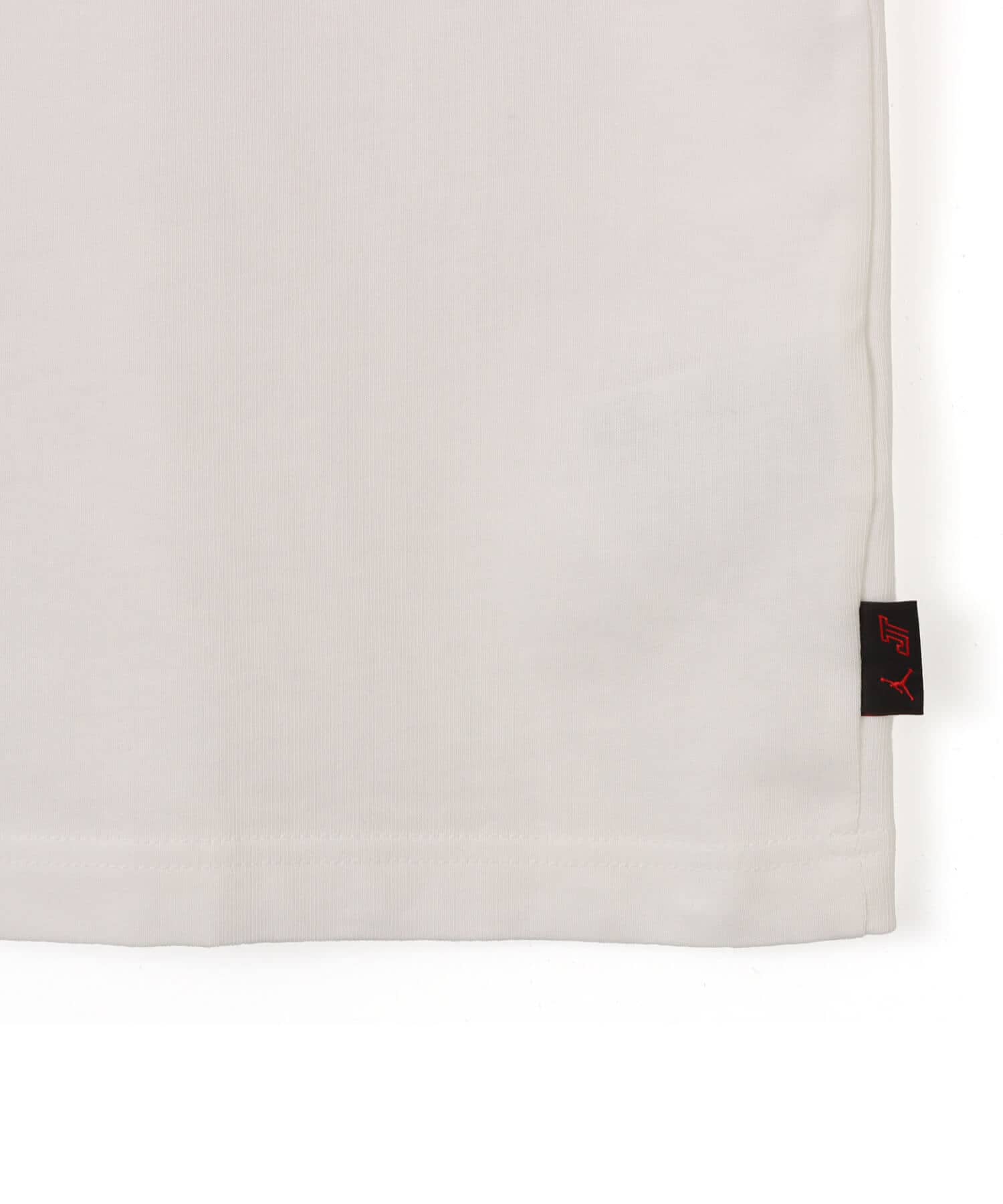 JORDAN BRAND M J GFX SS CREW JT WHITE/UNIVERSITY REDの画像