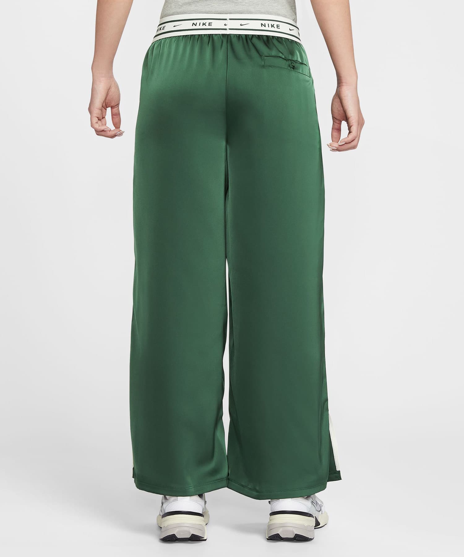 NIKE AS W NSW OFFLN WVN STN PANT GREENの画像