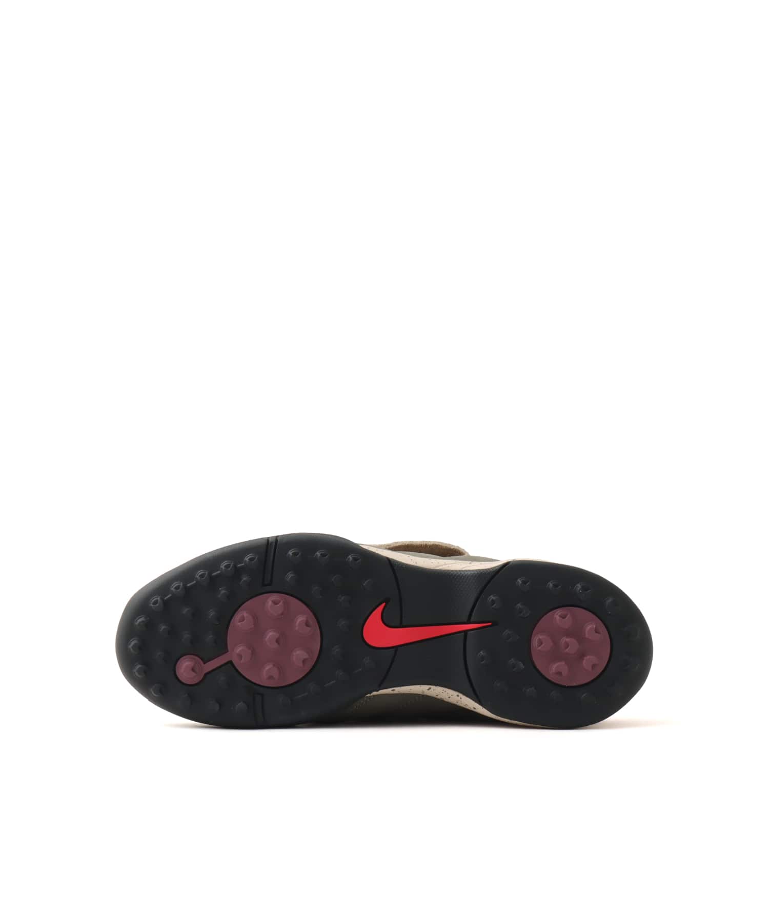 NIKE T90 MULE SP KHAKI/UNIVERSITY GOLD-FUSION REDの画像