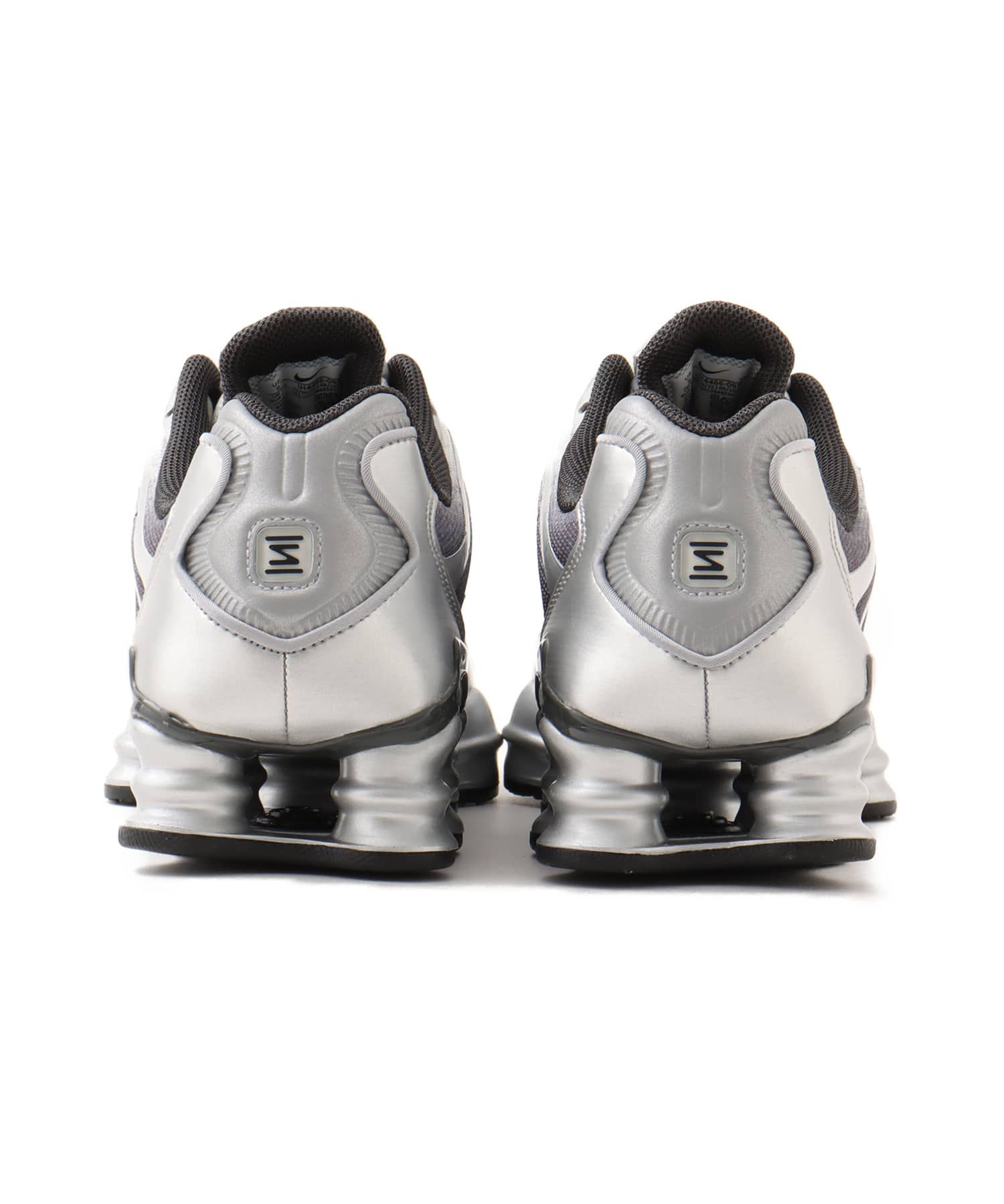 NIKE SHOX TL PRINT METALLIC SILVER/SUMMIT WHITE-WOLF GREYの画像
