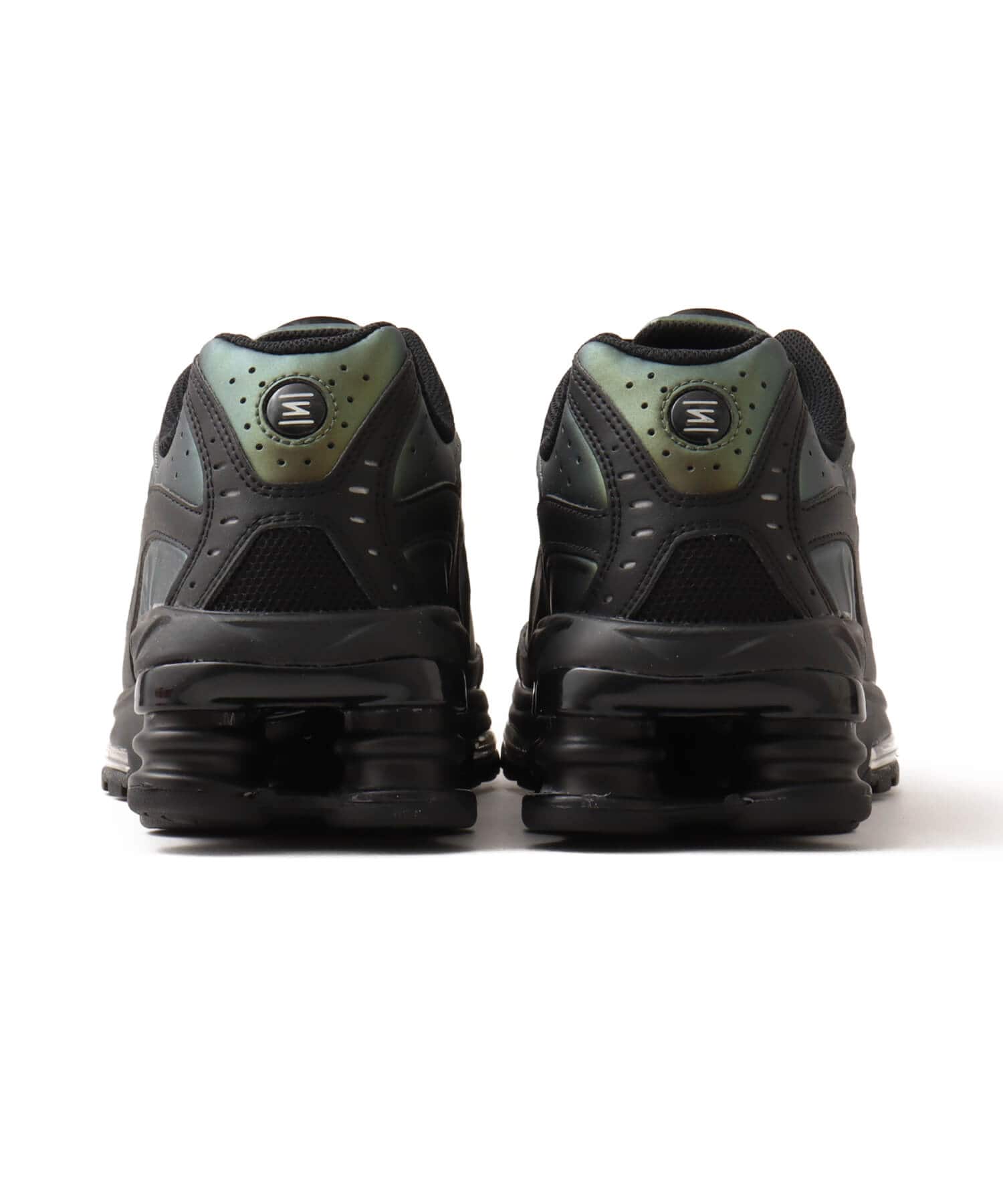 NIKE SHOX RIDE 2 BLACK/BLACK-OLIVE FLAK-METALLIC SILVERの画像
