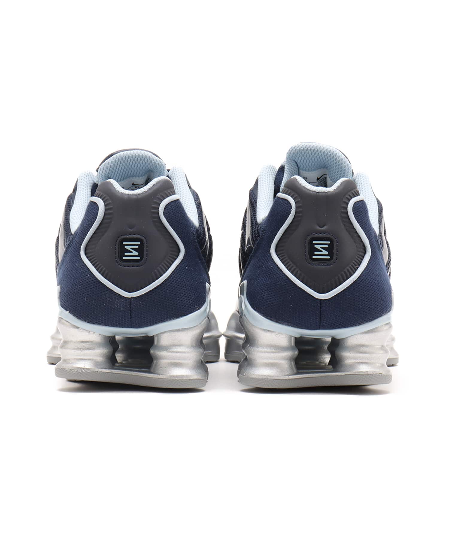 NIKE W SHOX TL OBSIDIAN/MTLC PLATINUM-LT ARMORY BLUEの画像
