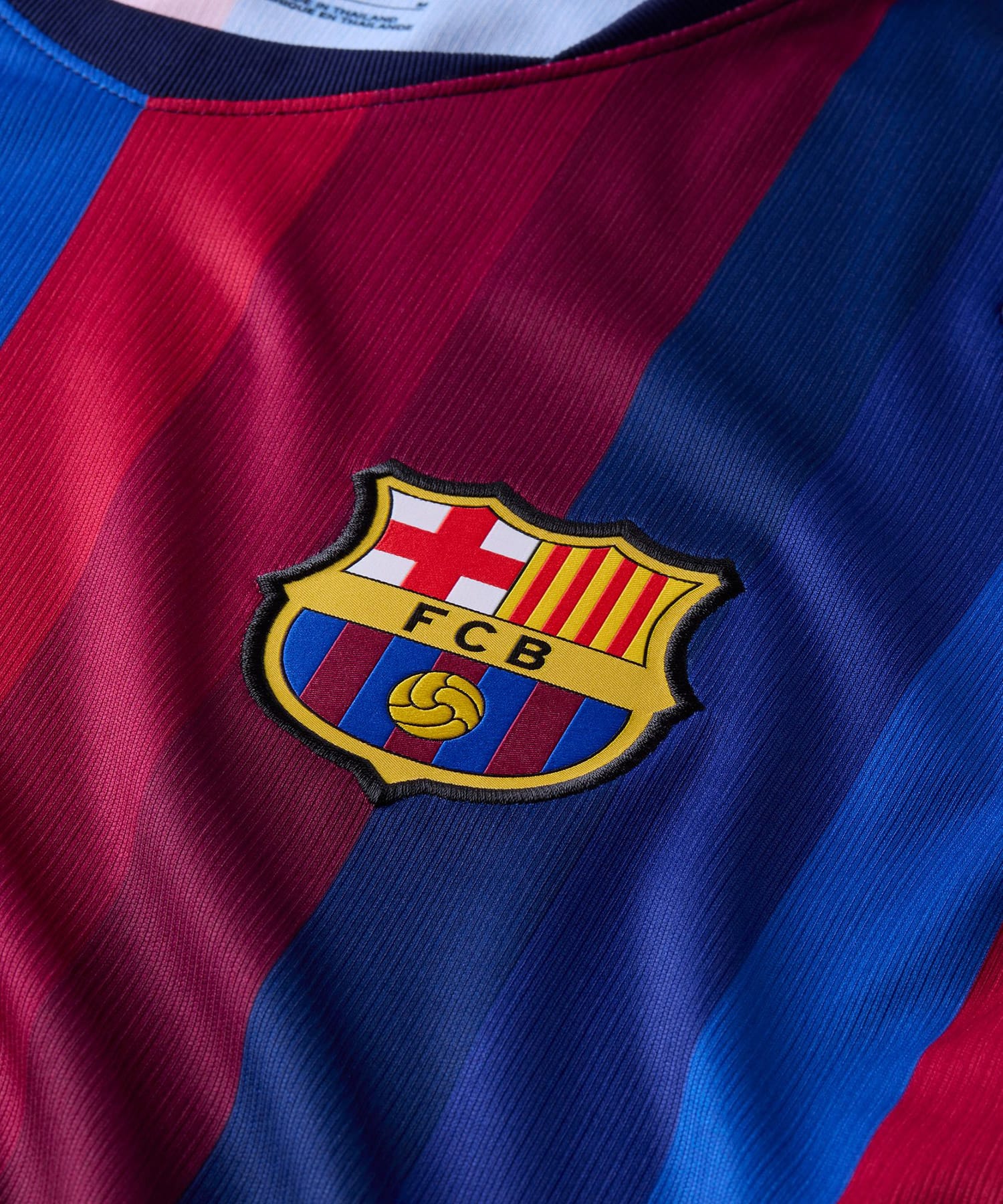 NIKE FCB M NK Dri-FIT Jersey SS Stadium Home DEEP GARNET/BLUE VOID/BLACKENED BLUEの画像