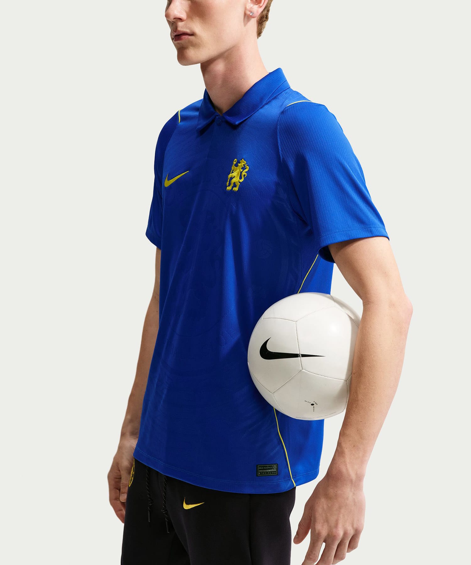 NIKE CFC M NK Dri-FIT Jersey SS Stadium Home BRIGHT BLUE/MIDWEST GOLD/(MIDWEST GOLD) (NO SPONSOR)の画像