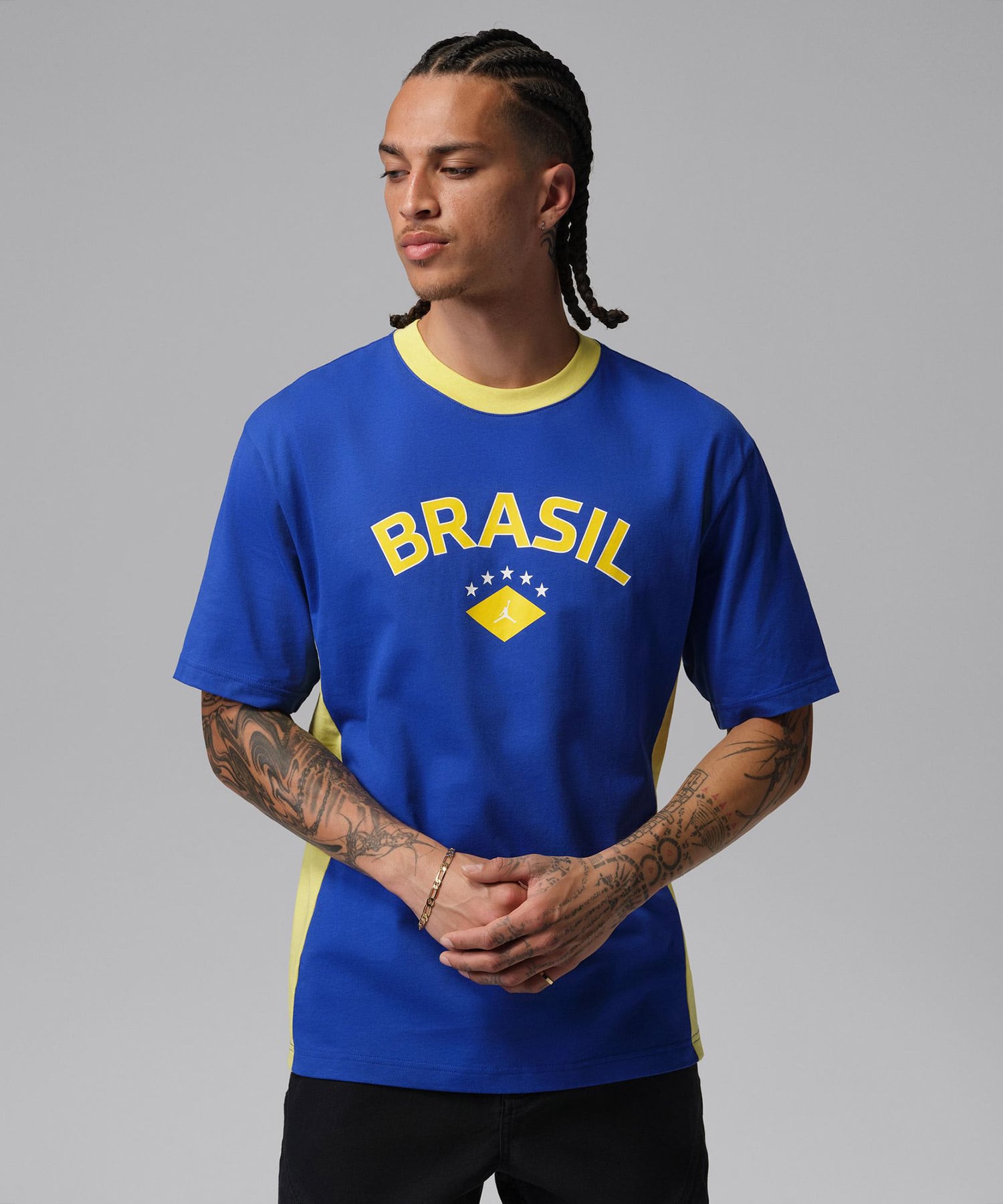 JORDAN BRAND M J 85 SS NVL GX CREW P6 OLD ROYALの画像