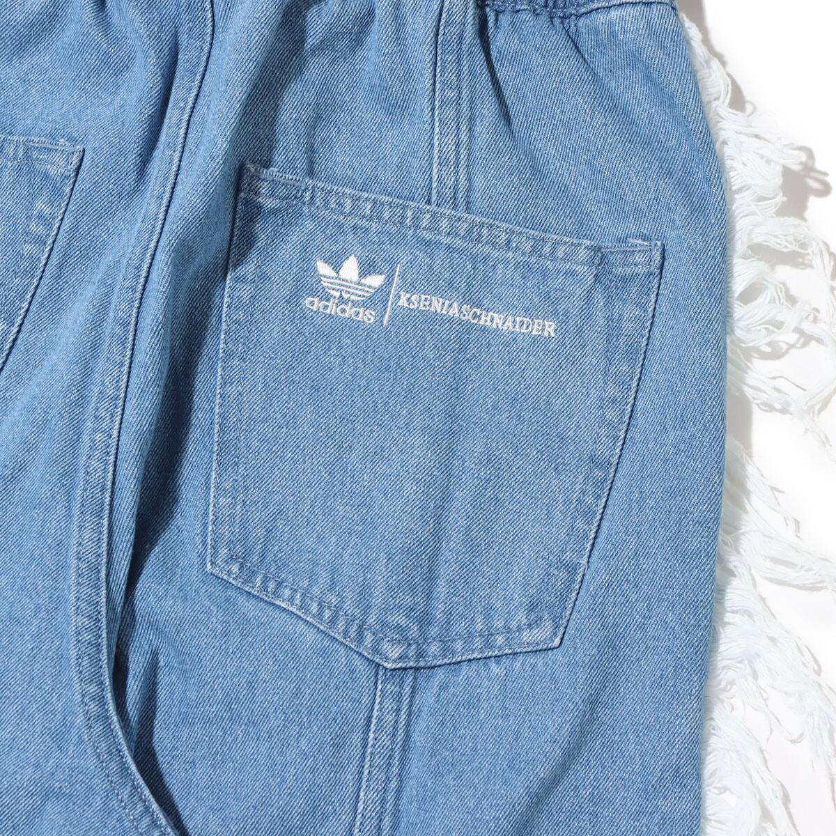 adidas DENIM FRAY JEAN LIGHT DEMIM 23FW-S