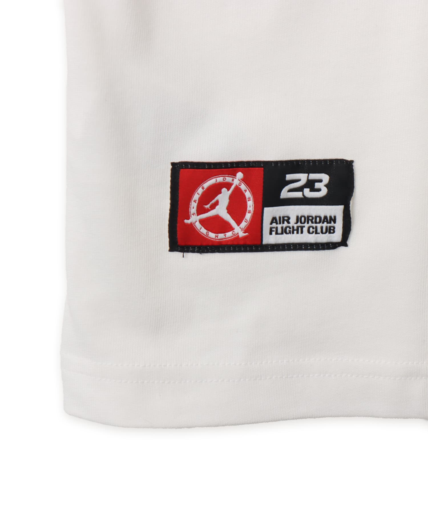 JORDAN BRAND M J AJ FLT CLB SS CREW WHITE/(UNIVERSITY RED)の画像