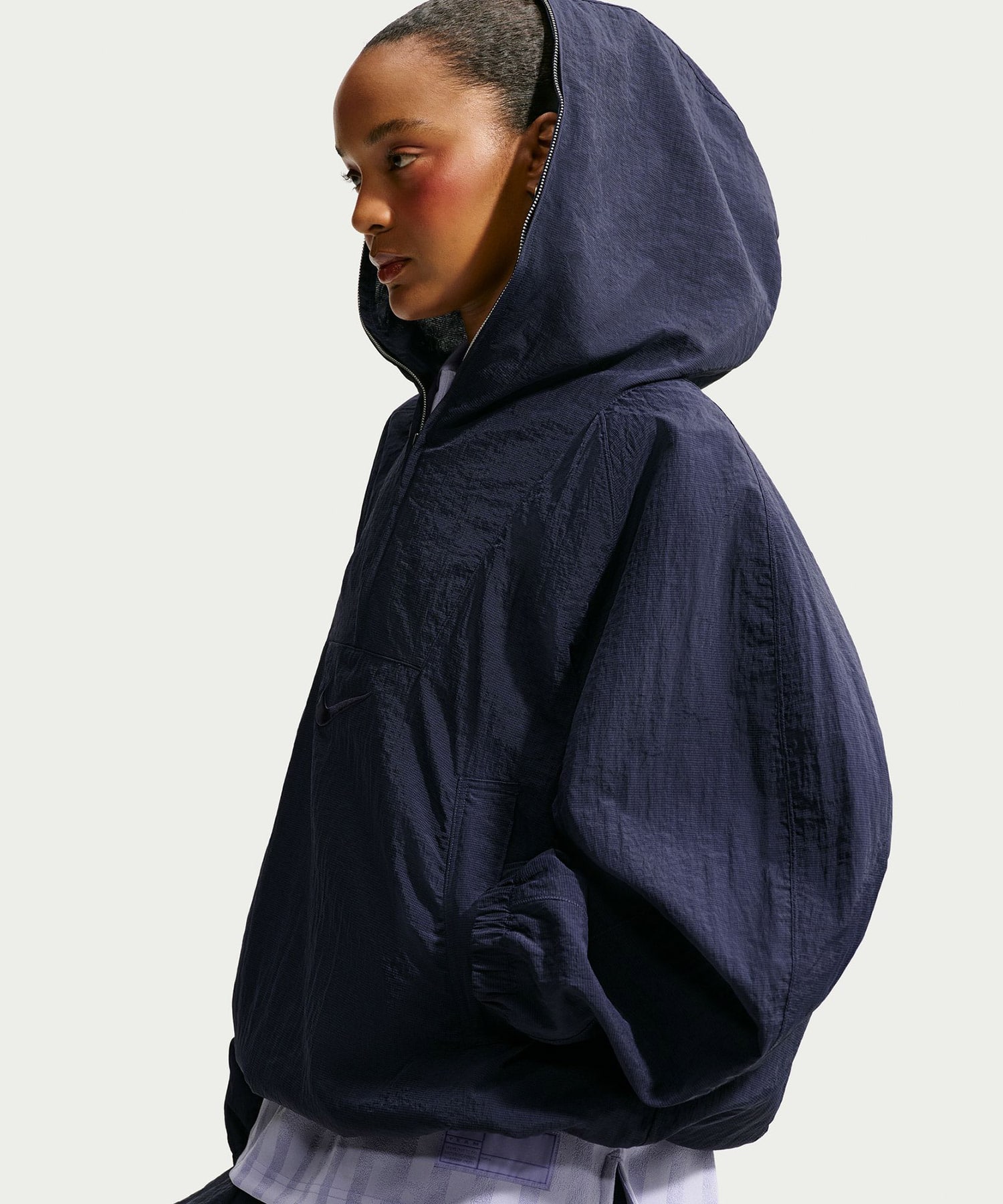 NIKE W RNWY LT WT JACKET BLUEの画像