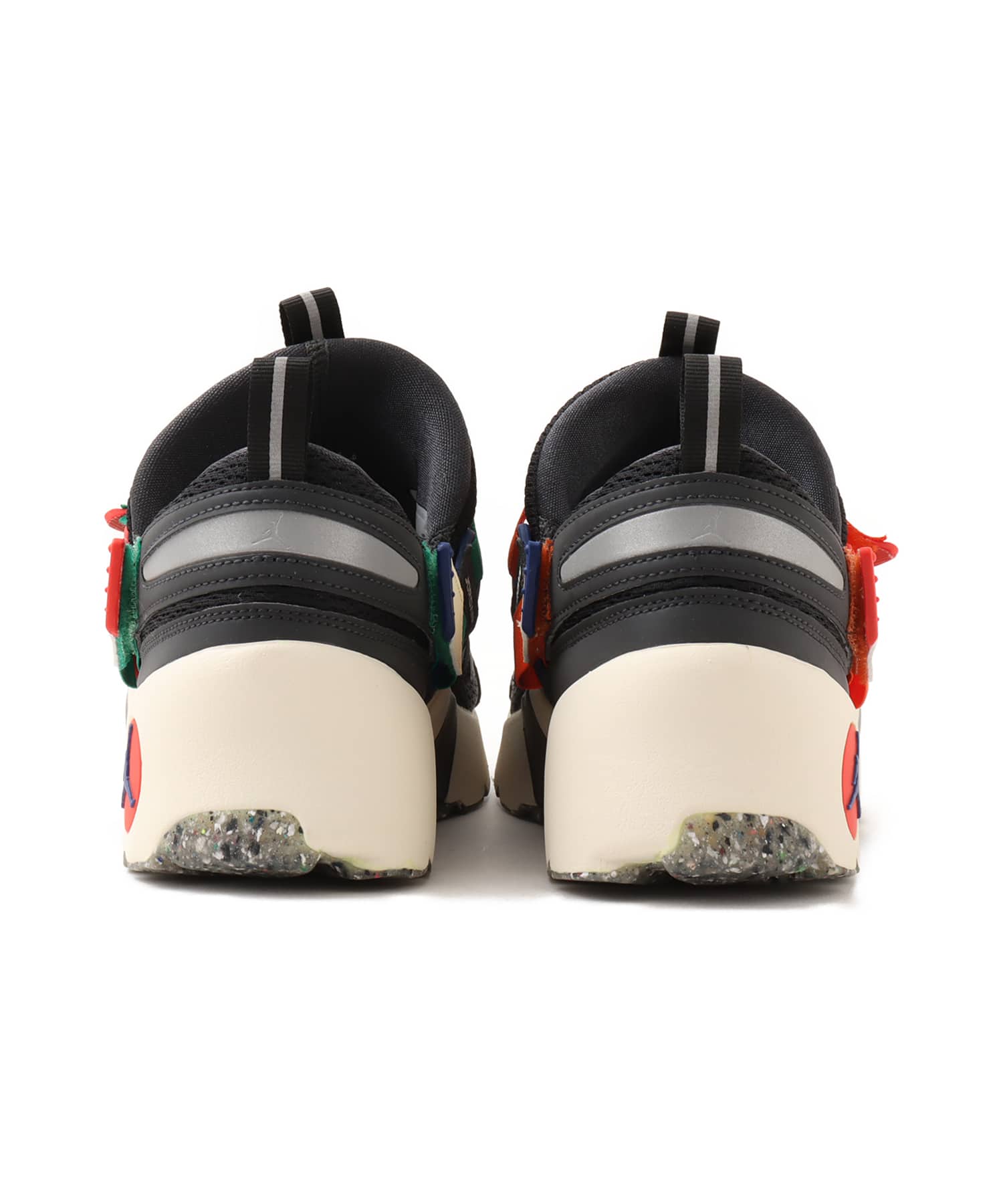 JORDAN BRAND WMNS JORDAN TRUNNER LX RA BLACK/WHITE-COCONUT MILK-ORANGE BLAZEの画像