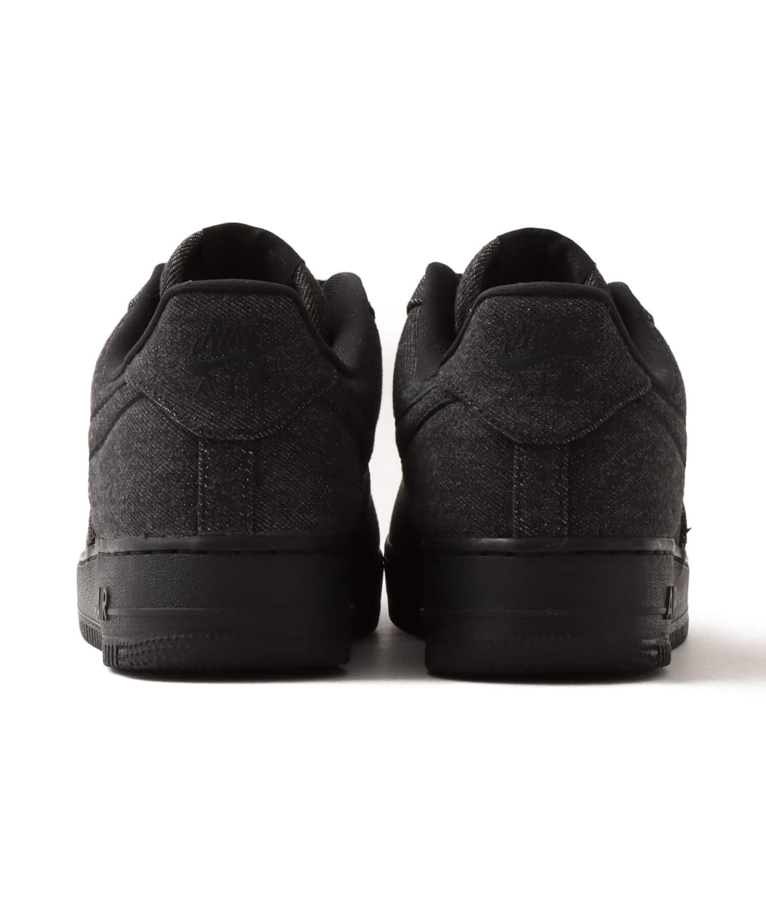 NIKE WMNS AIR FORCE 1 '07 LV8 BLACK/BLACK-WHITE-METALLIC SILVERの画像