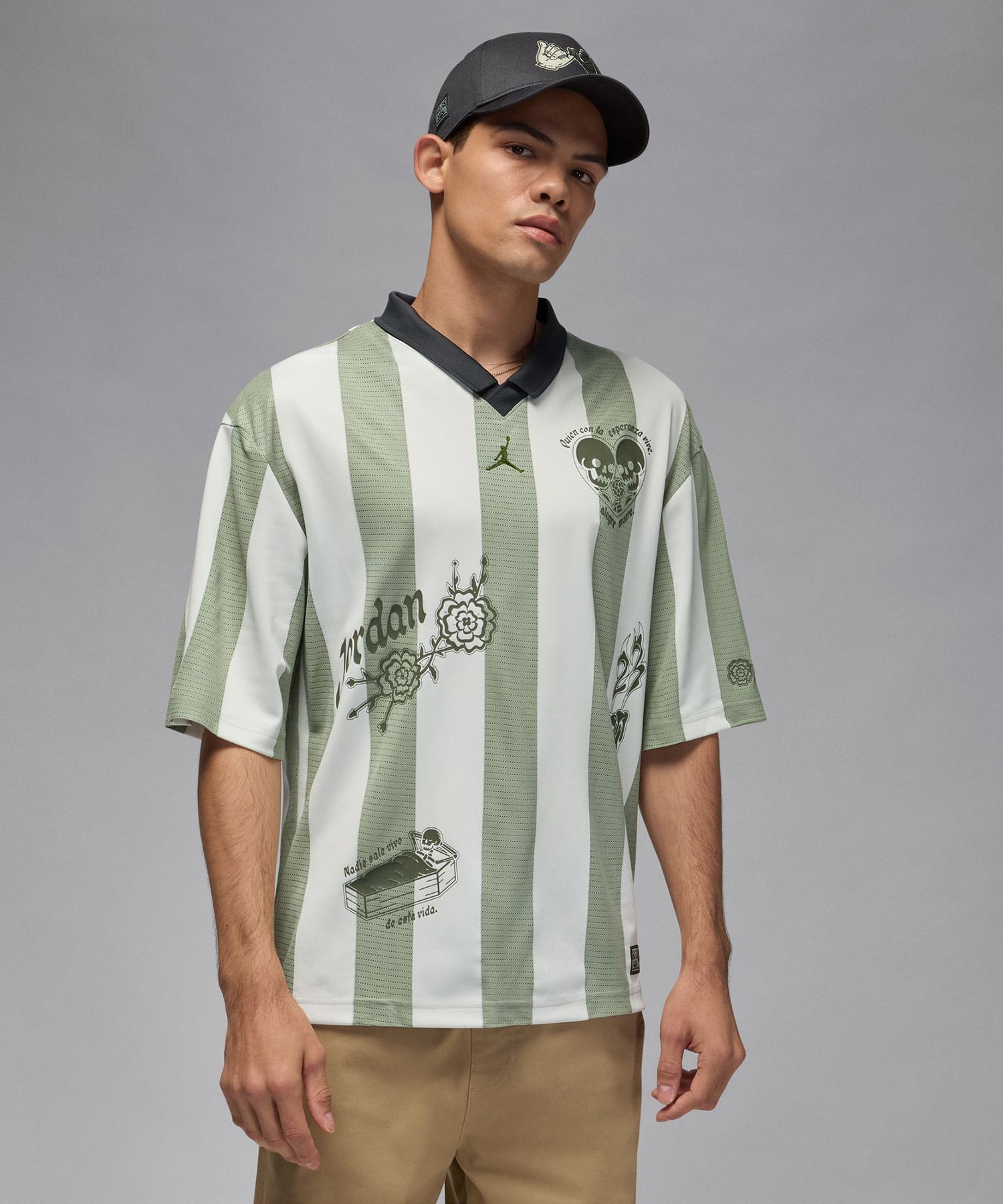 JORDAN BRAND M J BRK GOALIE TOP DDM JADE HORIZON/PHANTOM/LEGION GREENの画像