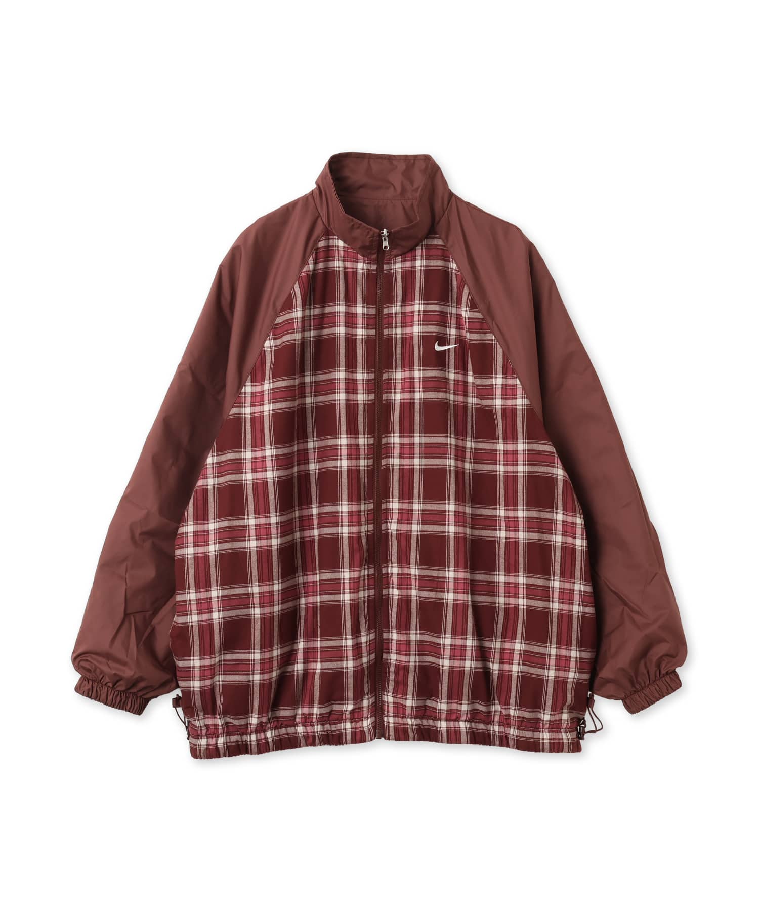 NIKE AS W NK REVERSIBLE PLAID WR JK BROWNの画像