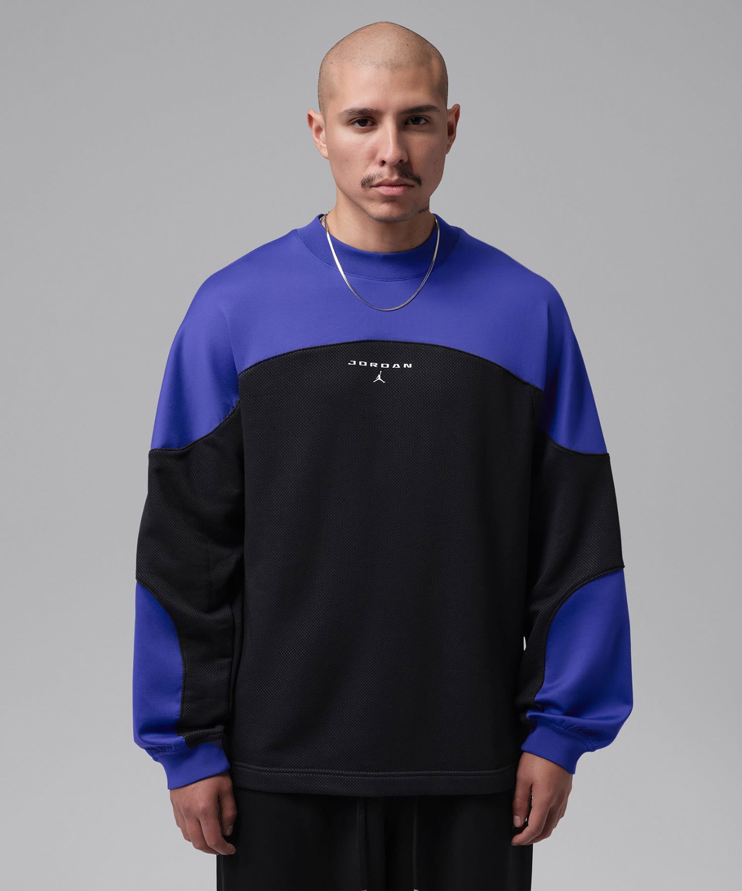 JORDAN BRAND M J FLT MTNSIDE TOP LS BLACKの画像