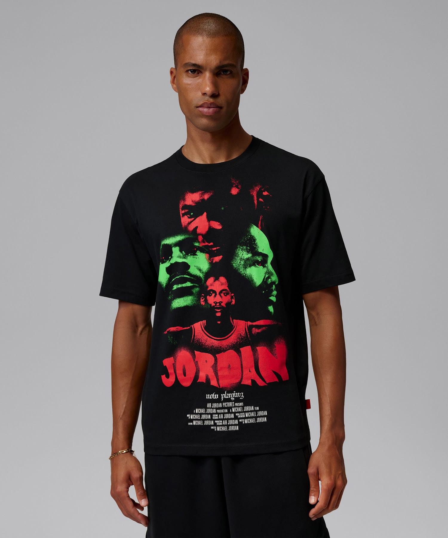 JORDAN BRAND M J BRK S MOVIE 85 SS CREW BLACKの画像
