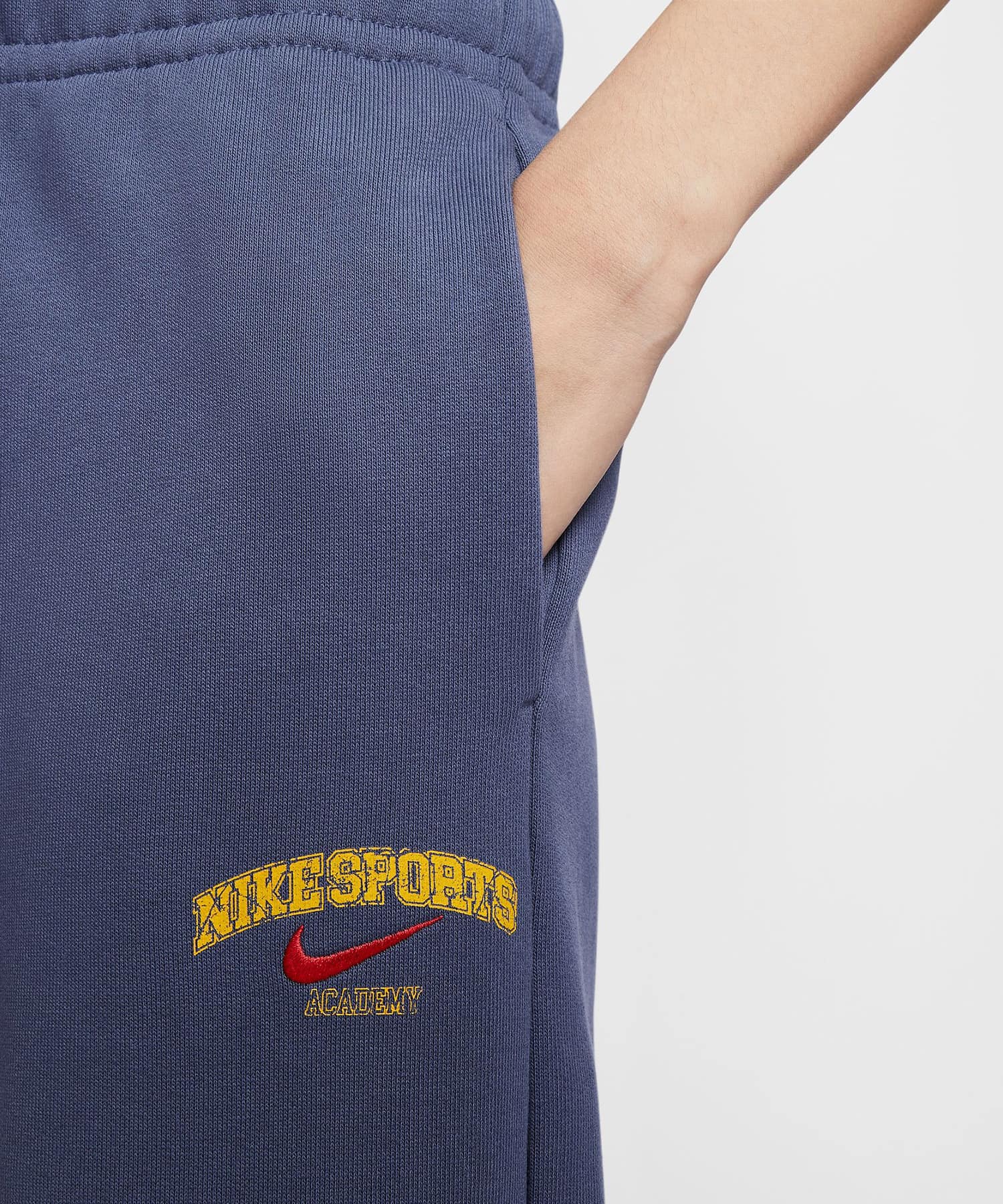 NIKE AS W NSW CLUB FLC PANT WIDE GC SANDED PURPLEの画像