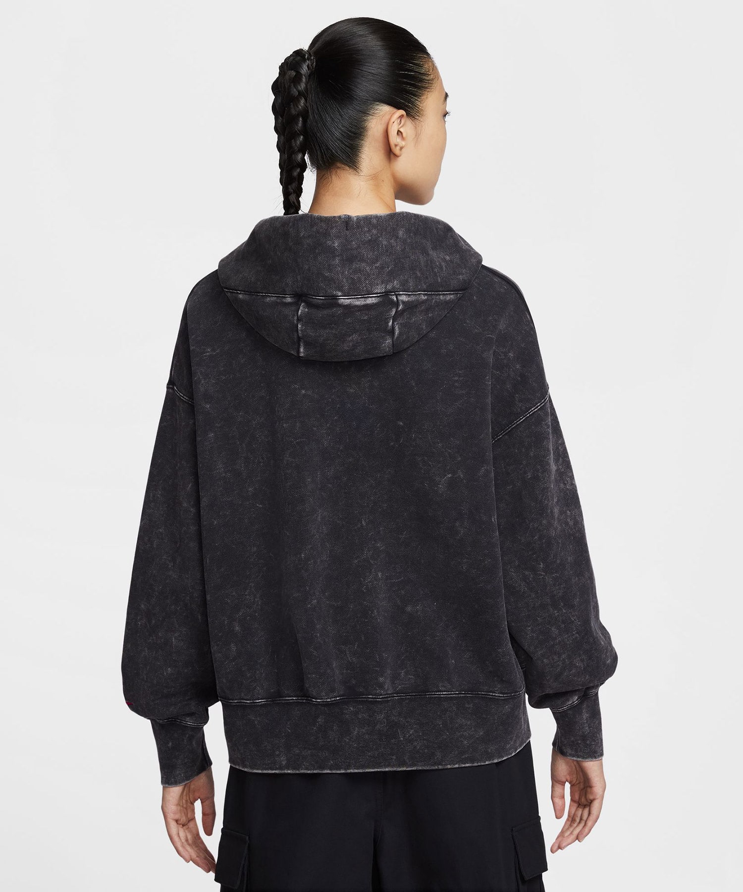 NIKE AS W NSW GFX FLC OS PO HD GCEL BLACKの画像
