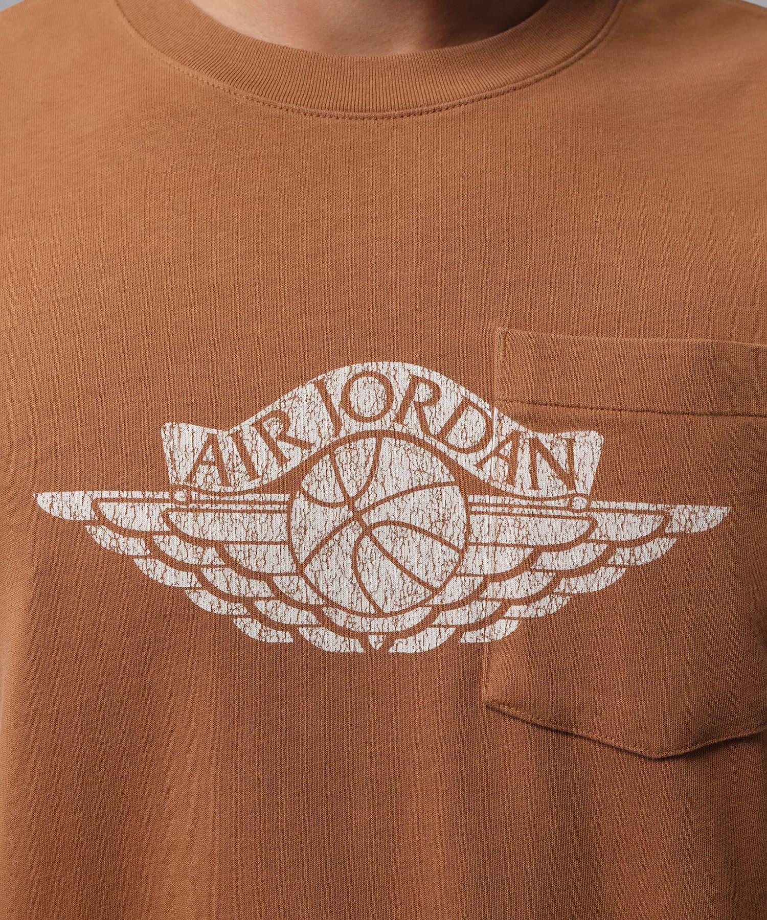 JORDAN BRAND M J FLT ES 85 W PKT SS CRW BROWNの画像