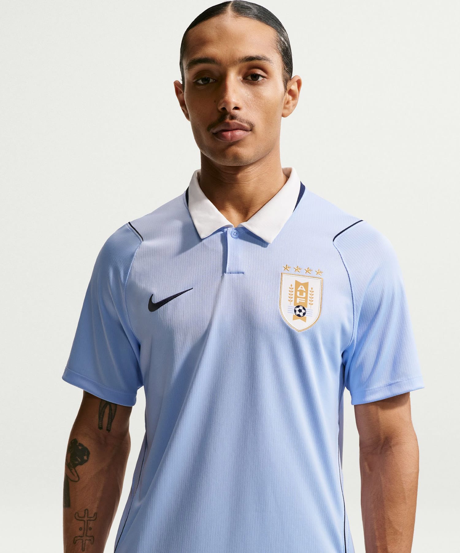 NIKE AUF M NK Dri-FIT Jersey SS Stadium Home ROYAL TINT/(OBSIDIAN) (NO SPONSOR)の画像