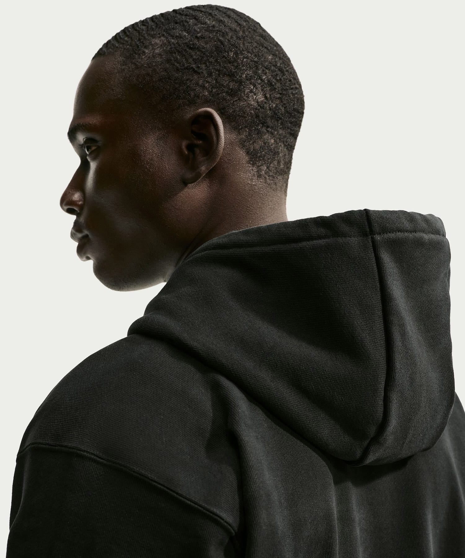 NIKE M NRG NK 560 FLEECE HOODIE BLACKの画像