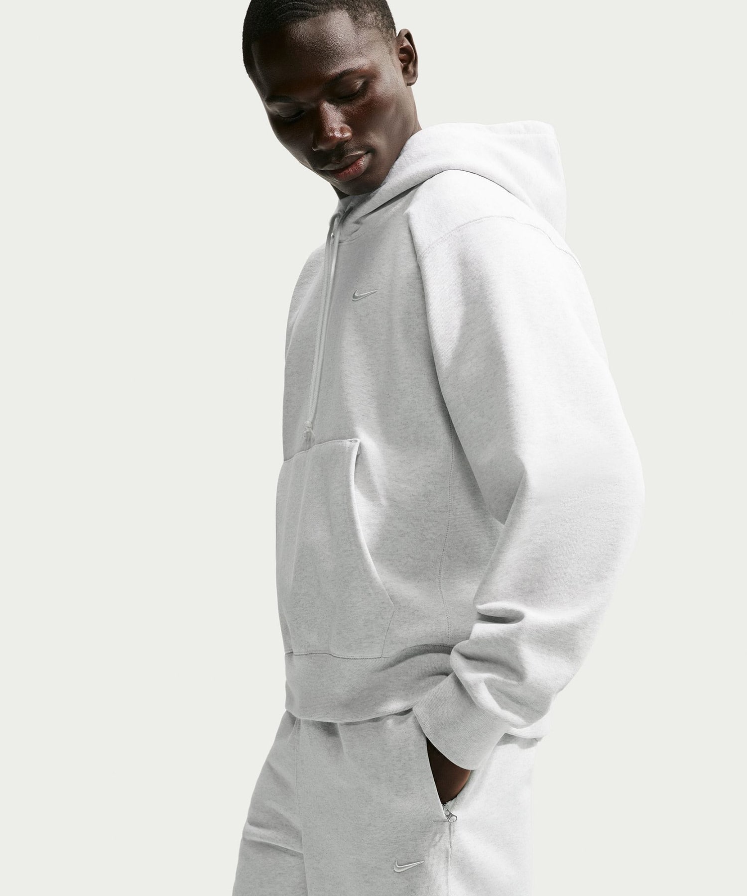 NIKE M NRG NK 560 FLEECE HOODIE BEIGEの画像