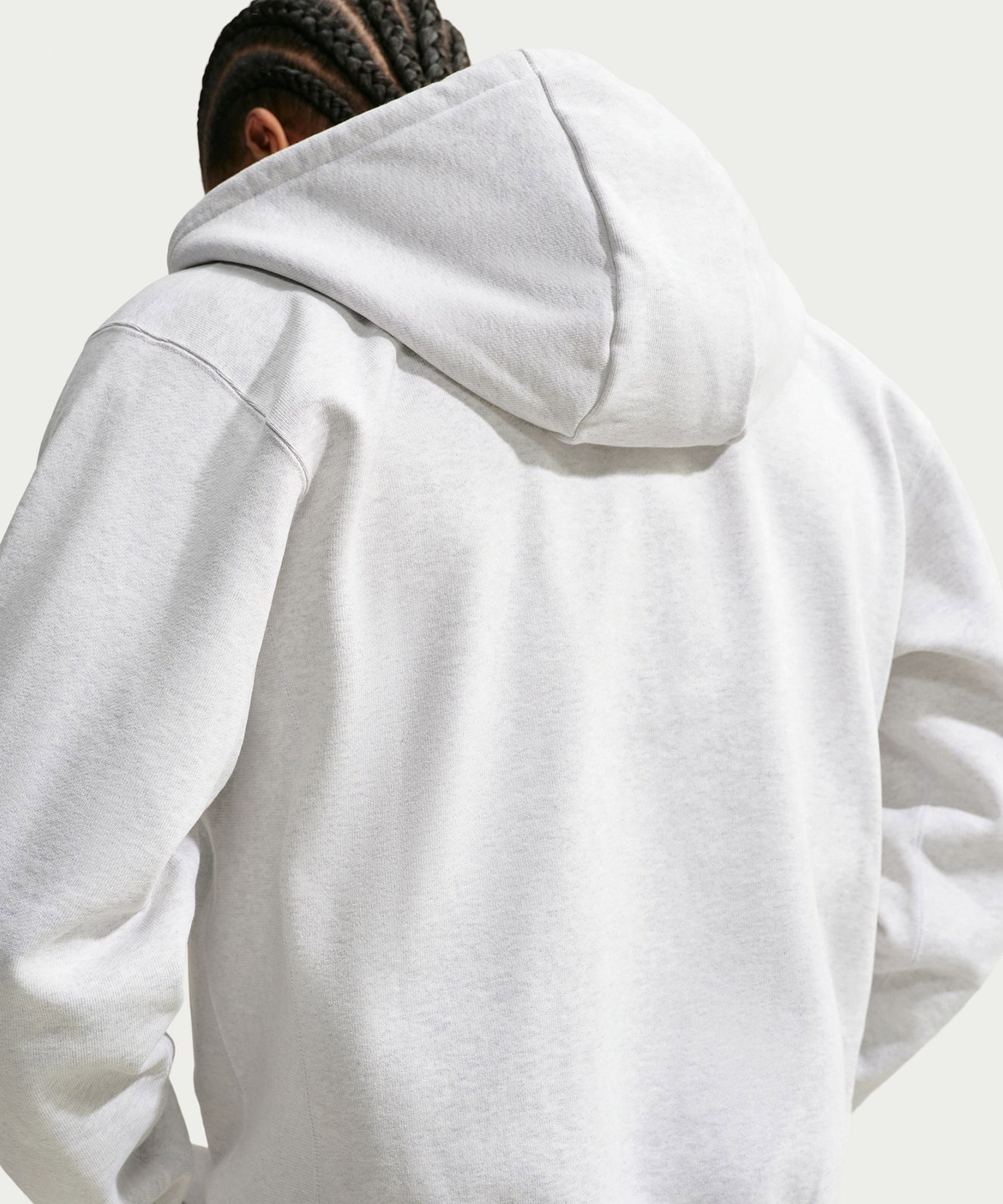NIKE M NRG NK 560 FLEECE FULL-ZIP HOODIE BEIGEの画像