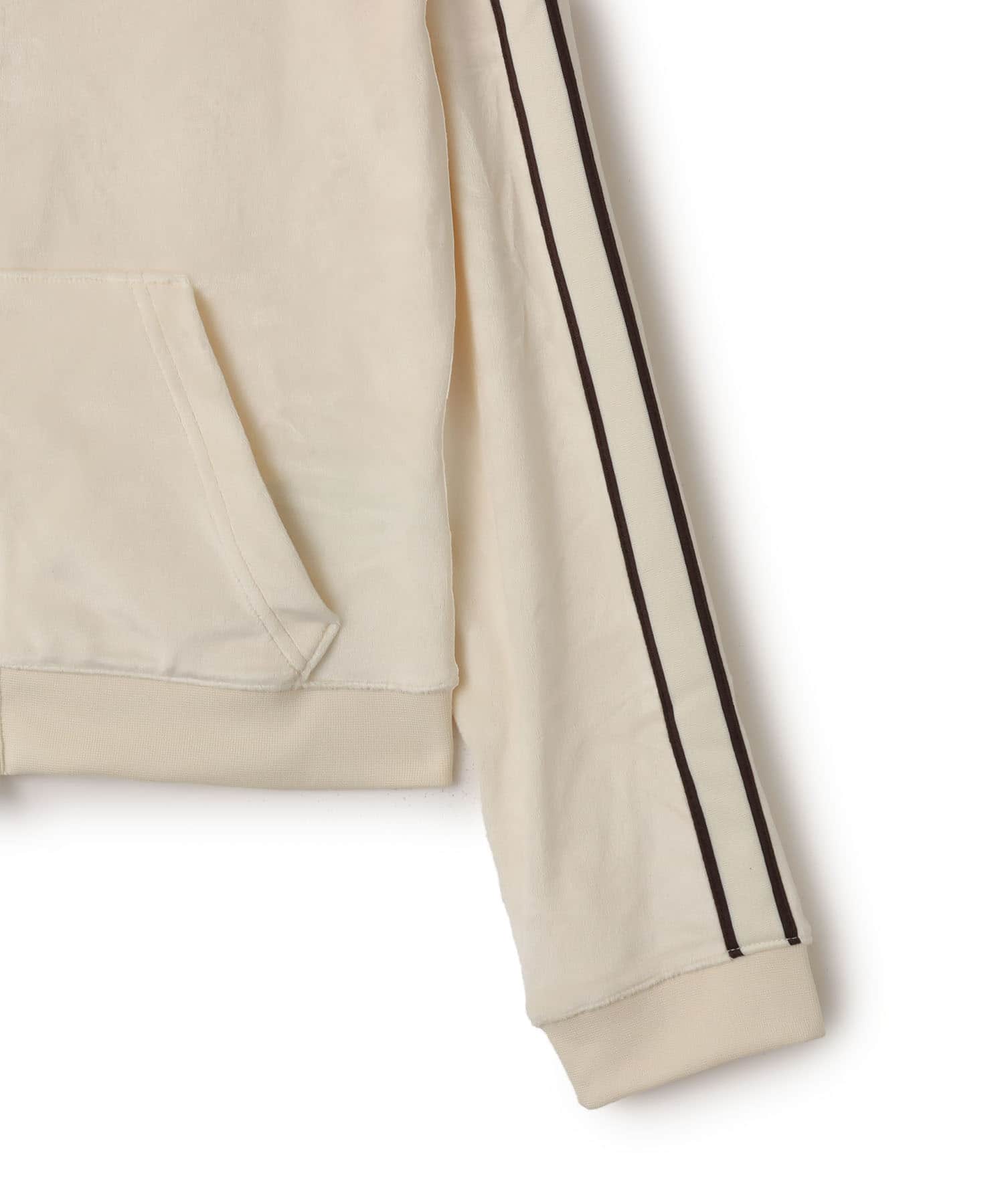 NIKE W NSW TRND VLR FZ HD LS TOP IVORYの画像