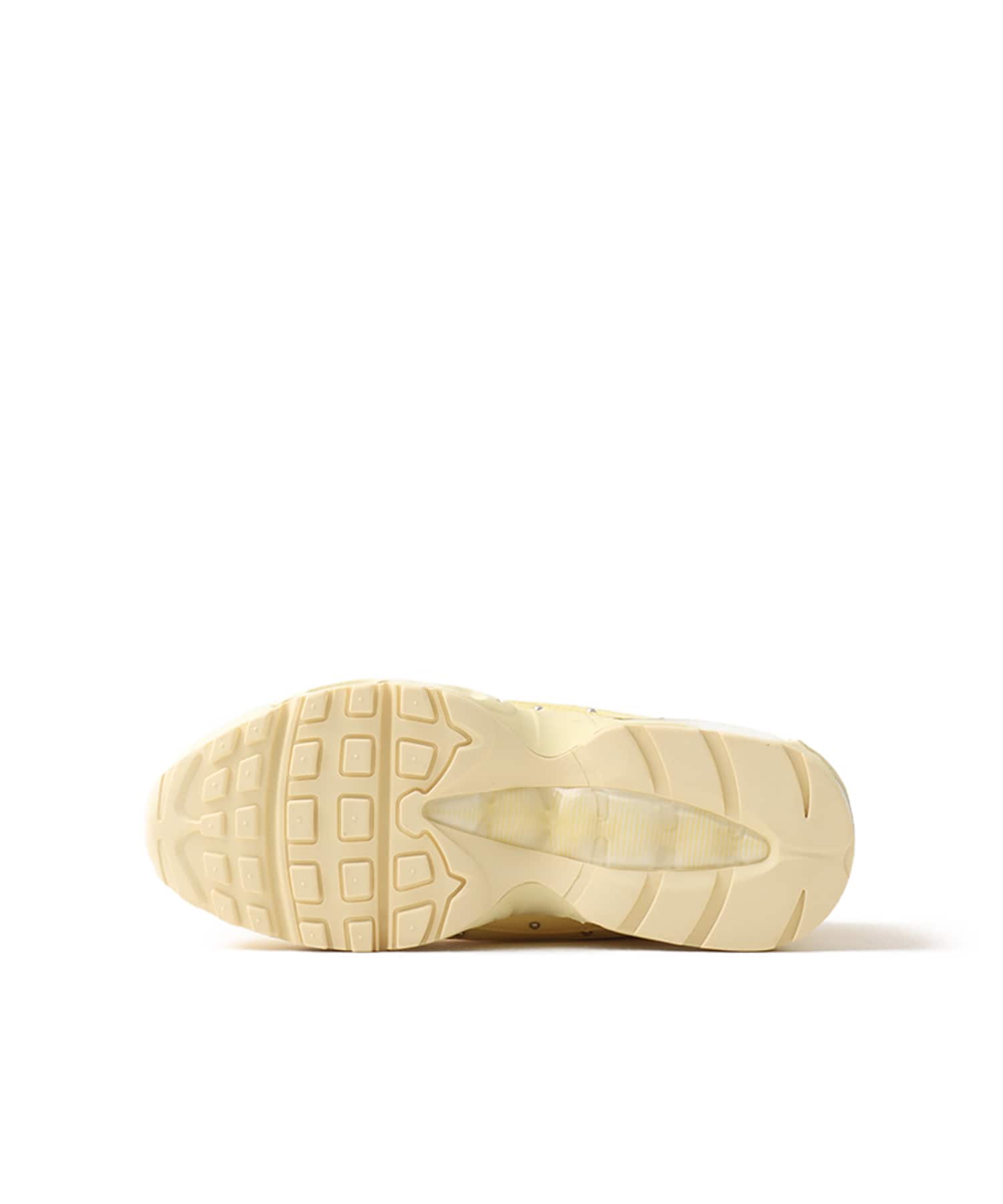 NIKE W AIR MAX 95 BIG BUBBLE SOFT YELLOW/METALLIC SILVER-ALABASTERの画像