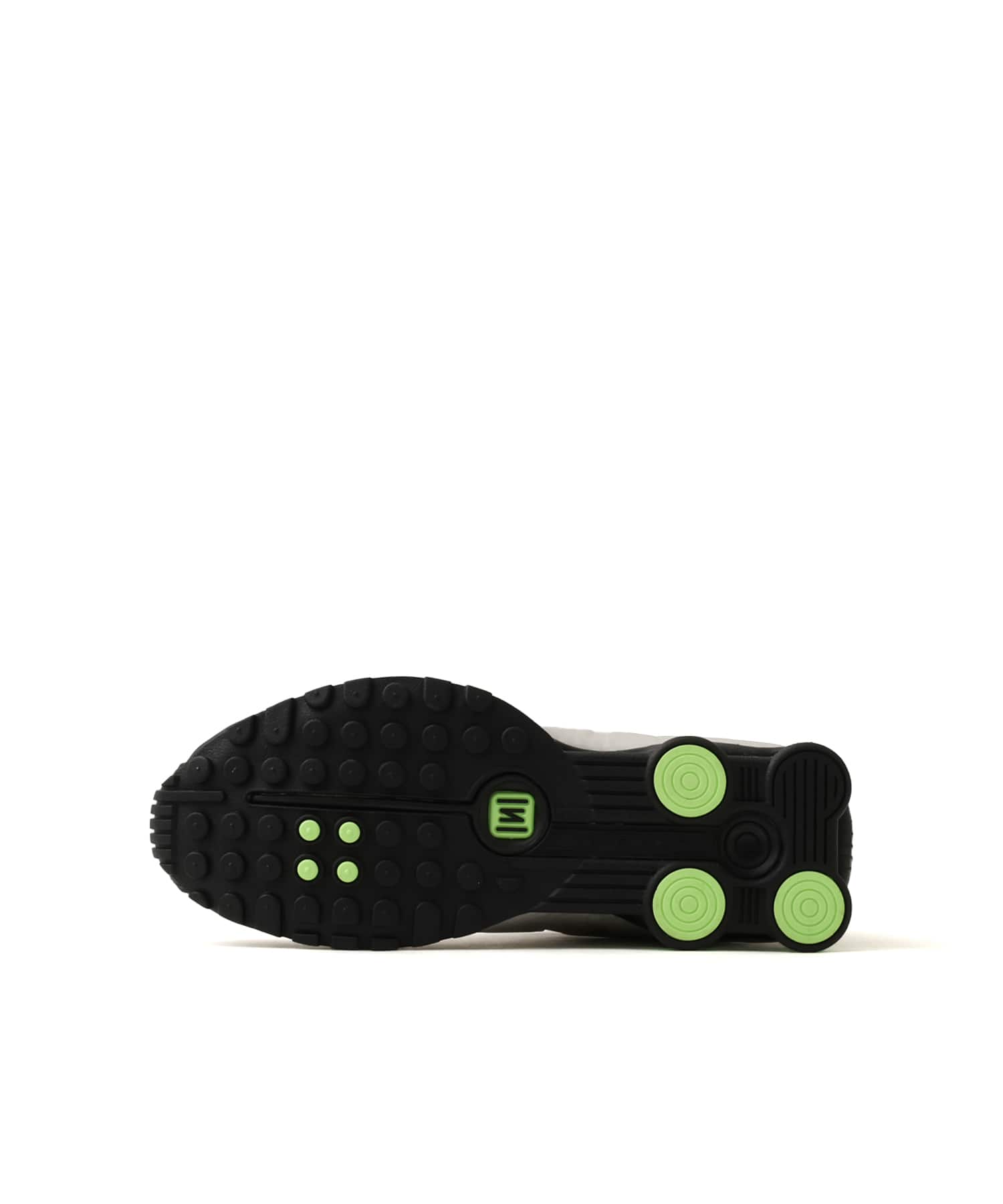 NIKE SHOX R4 SP GREY HAZE/LIME GLOW-BLACK-MTLC SILVERの画像