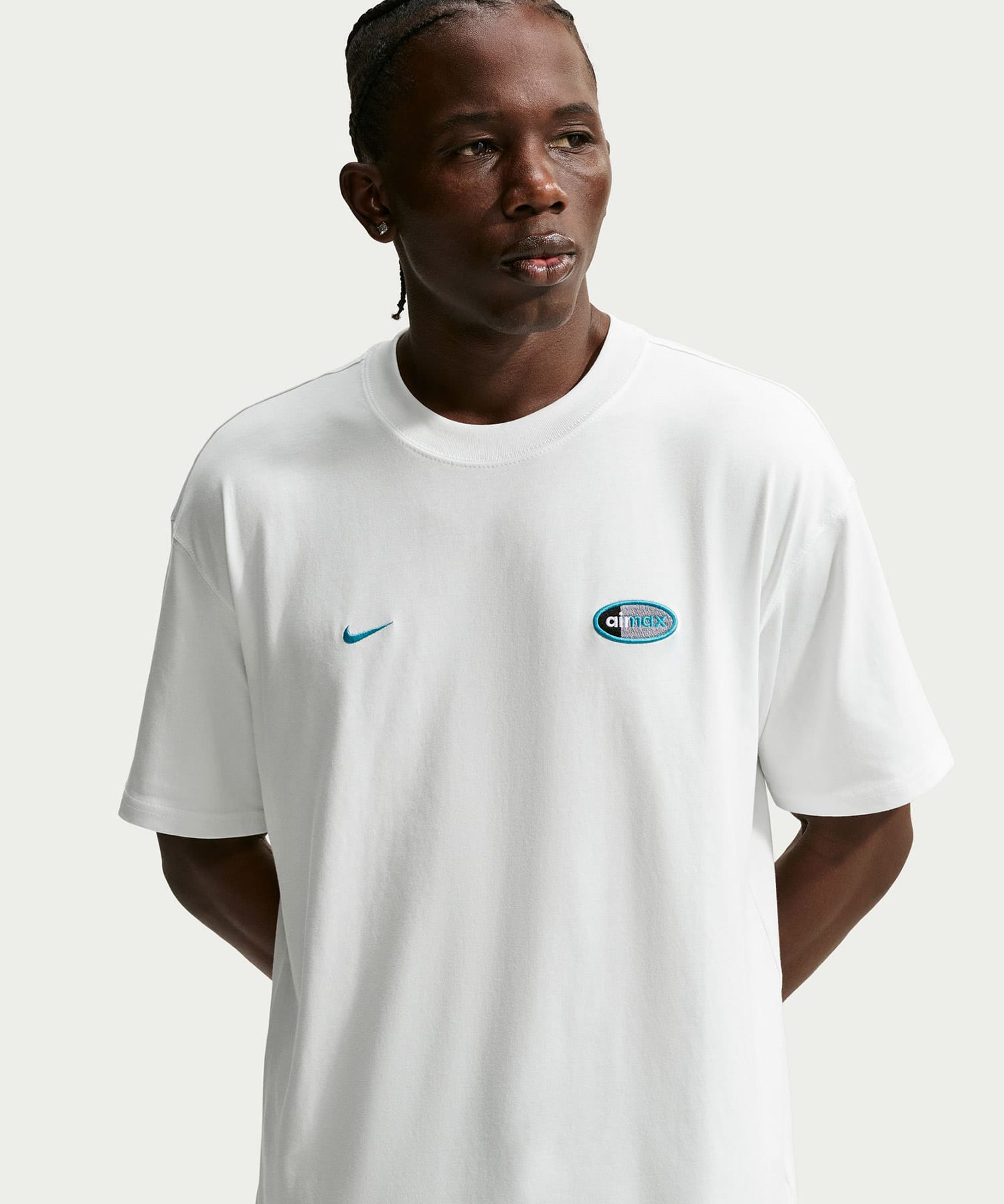 NIKE M NSW AIR MAX 95 TEE WHITEの画像