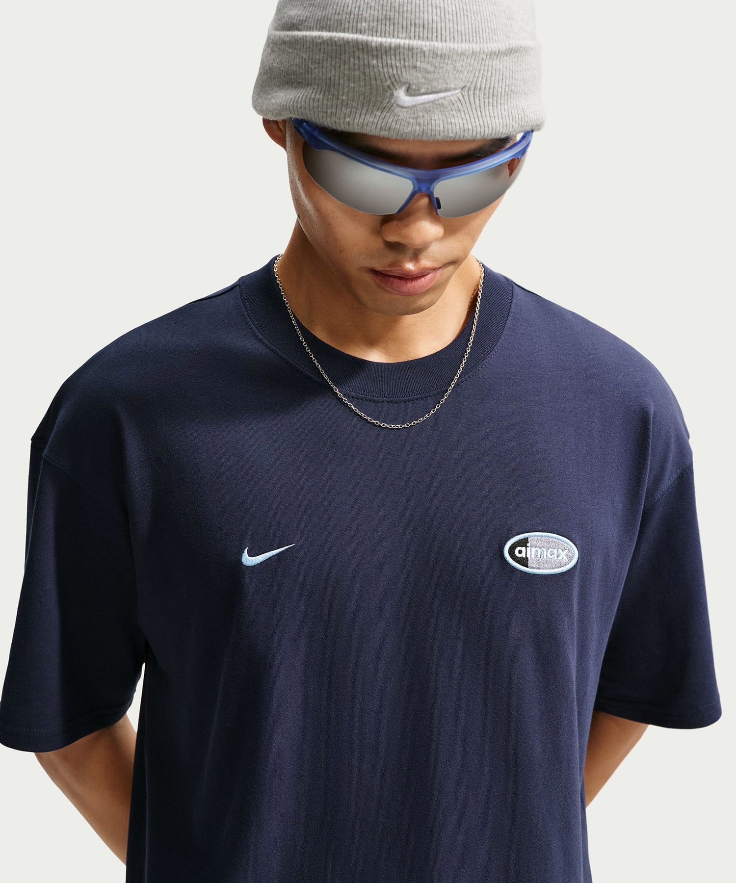 NIKE M NSW AIR MAX 95 TEE NAVY（ナイキ NSW エア マックス 95 S/S T