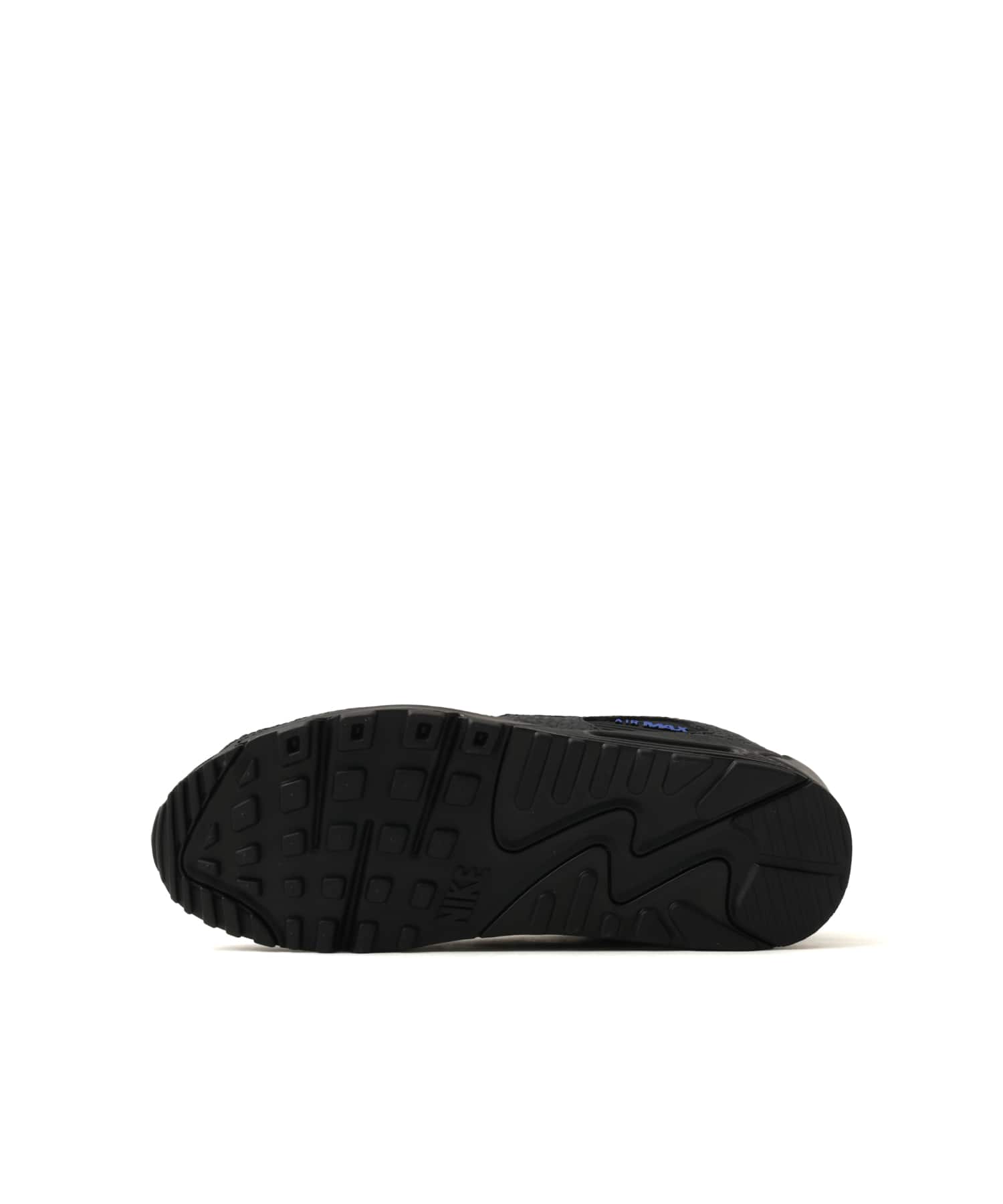 NIKE AIR MAX 90 BLACK/BLACK-DK SMOKE GREY-OLD ROYAL-GREY FOGの画像