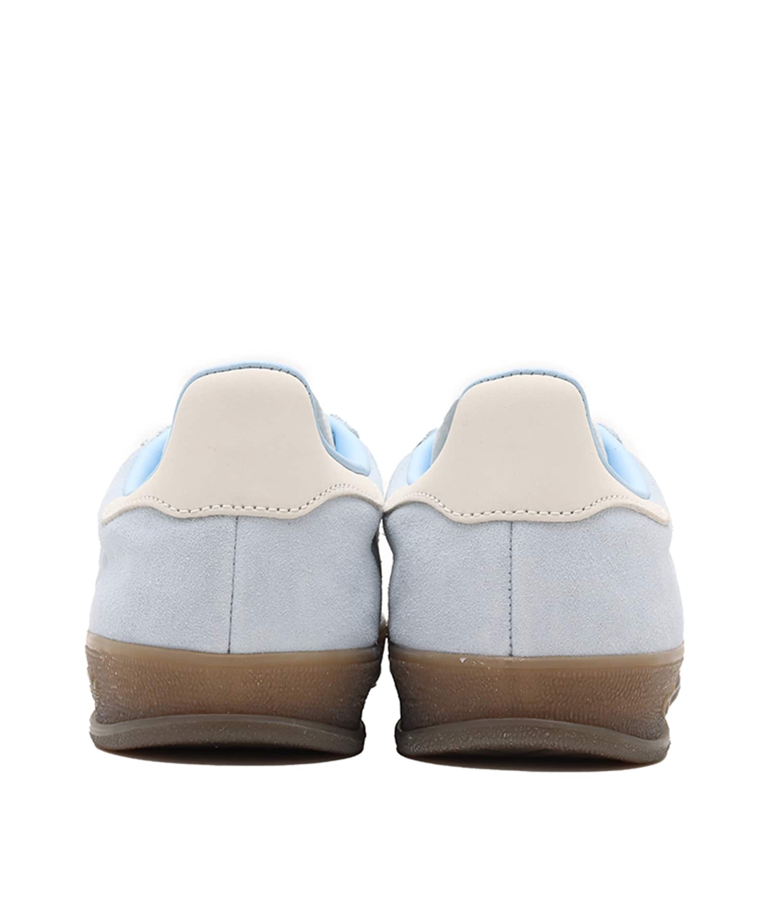adidas GAZELLE INDOOR W CLEAR SKY/OFF WHITE/GUMの画像