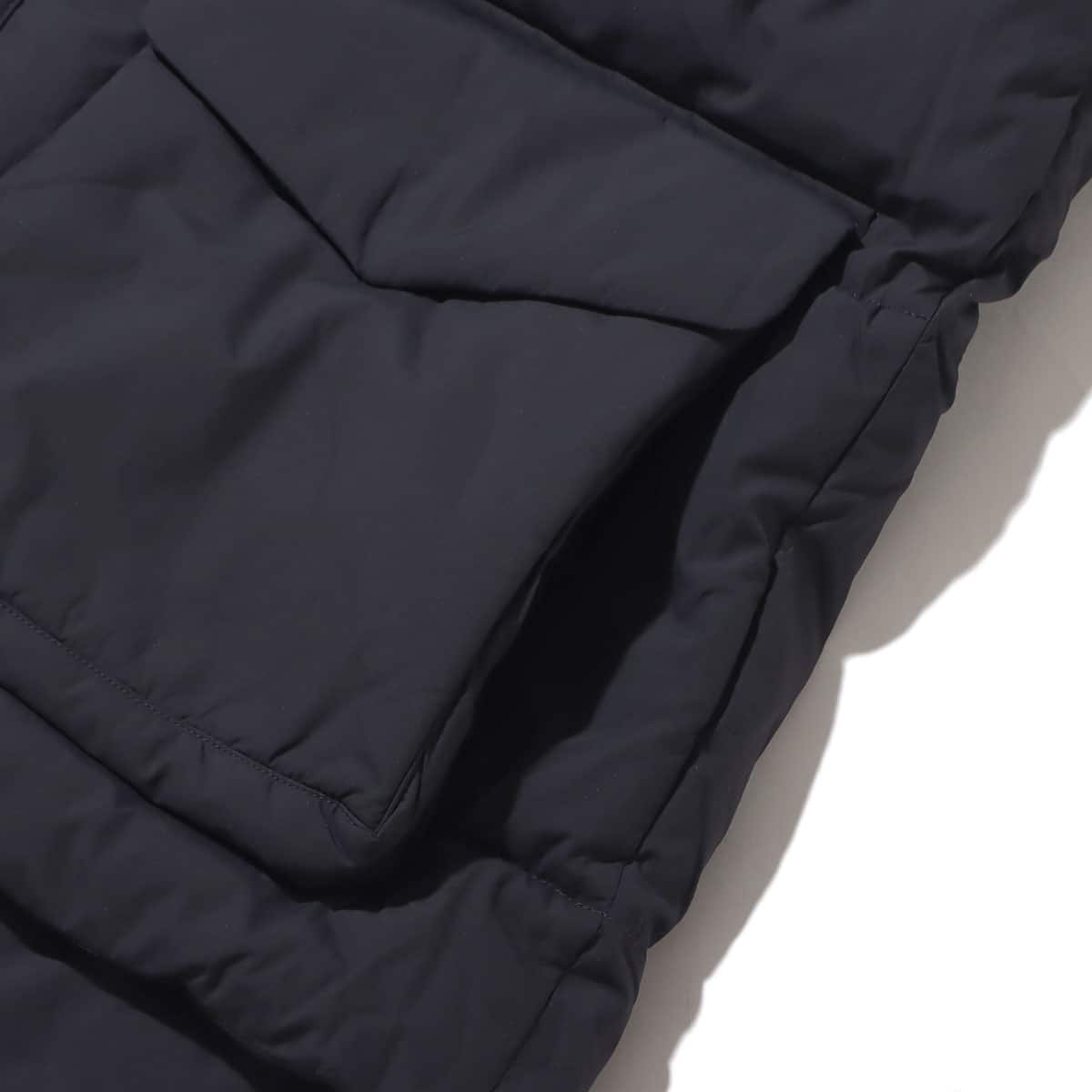 snow peak Recycled Nylon Ripstop Down Vest Black 22FA-Iの画像