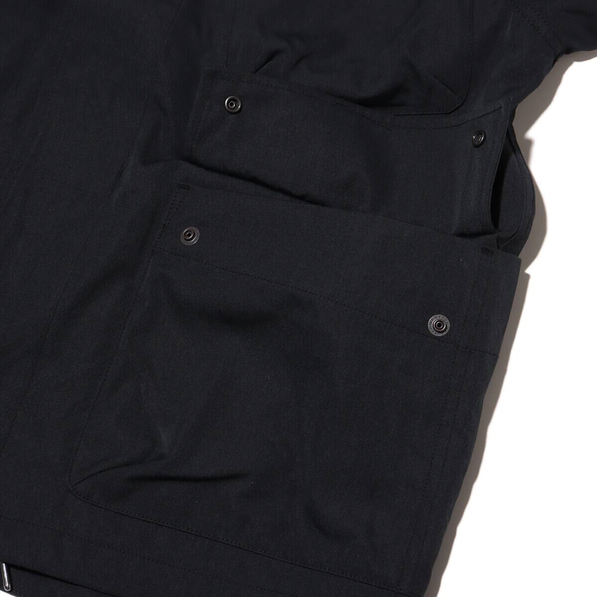 snow peak TAKIBI Weather Cloth Jacket Black 24SP-Iの画像