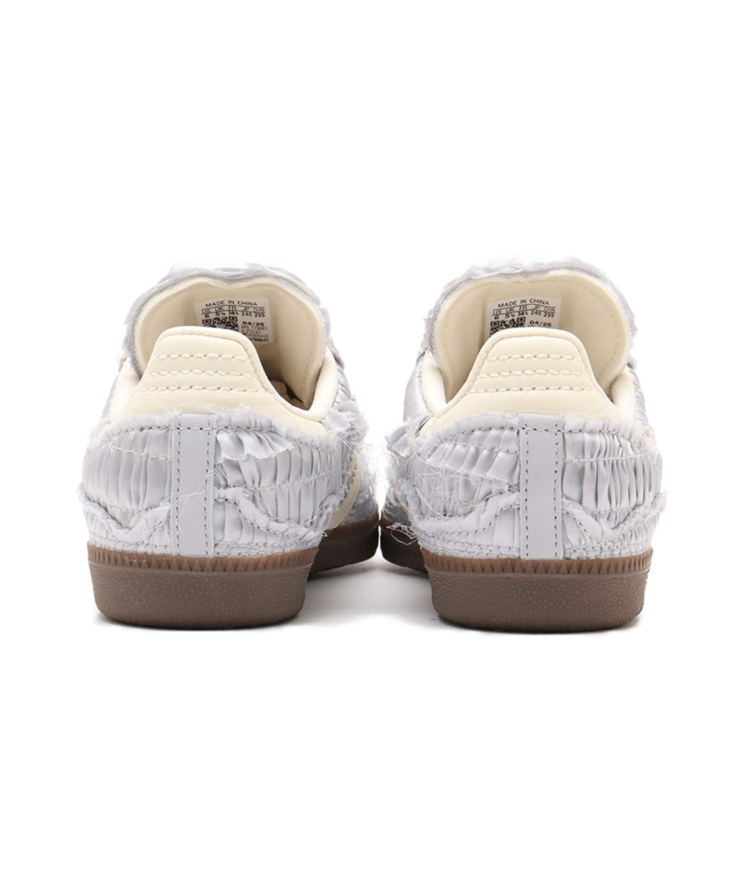 adidas SAMBA OG CAROLINE HU SILVMT/CREWHT/GUM5の画像
