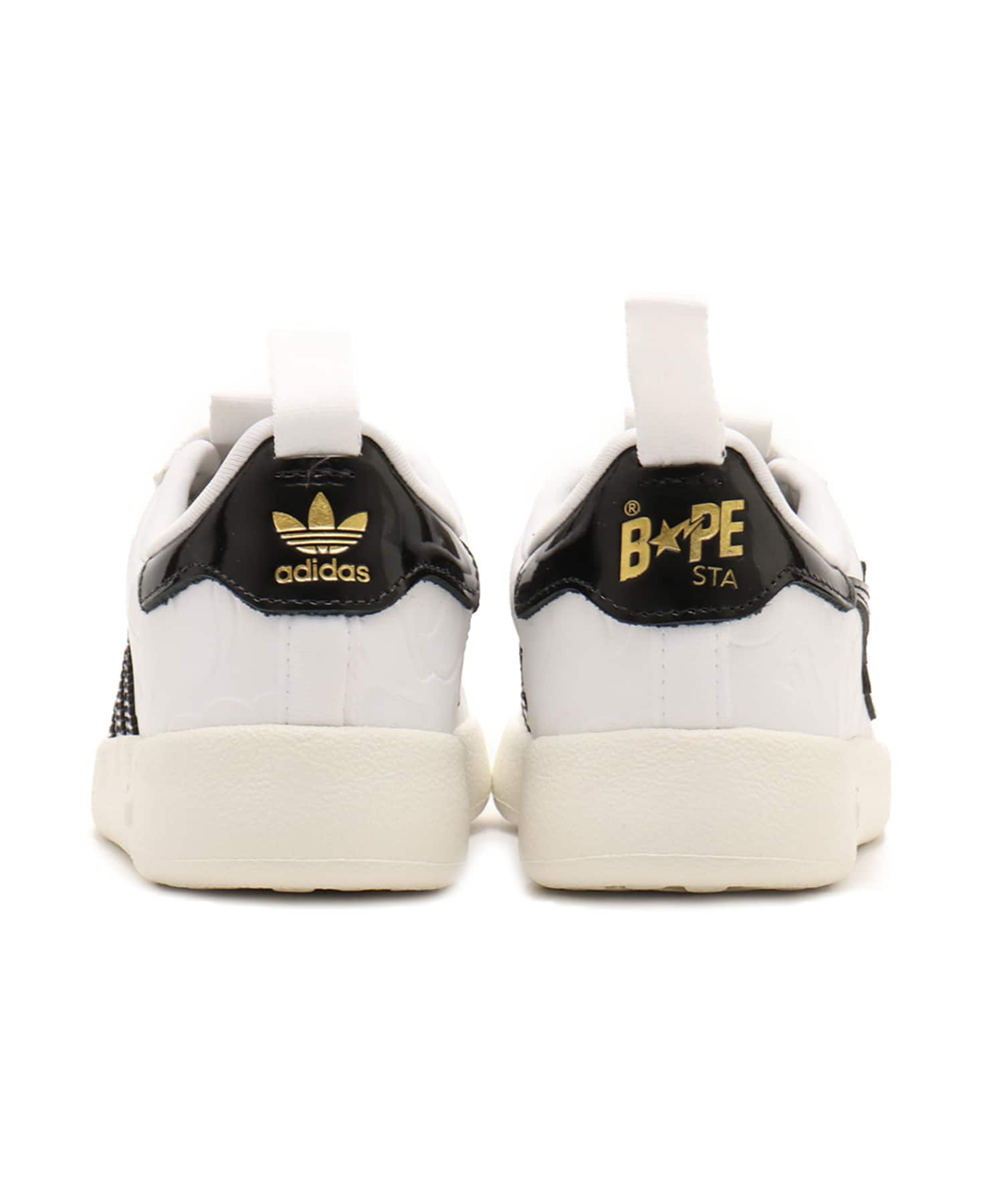 adidas ADIFOM SUPERSTAR 360 C BAPE FOOT WEAR WHITE/CORE BLACK/GOLD METALLICの画像