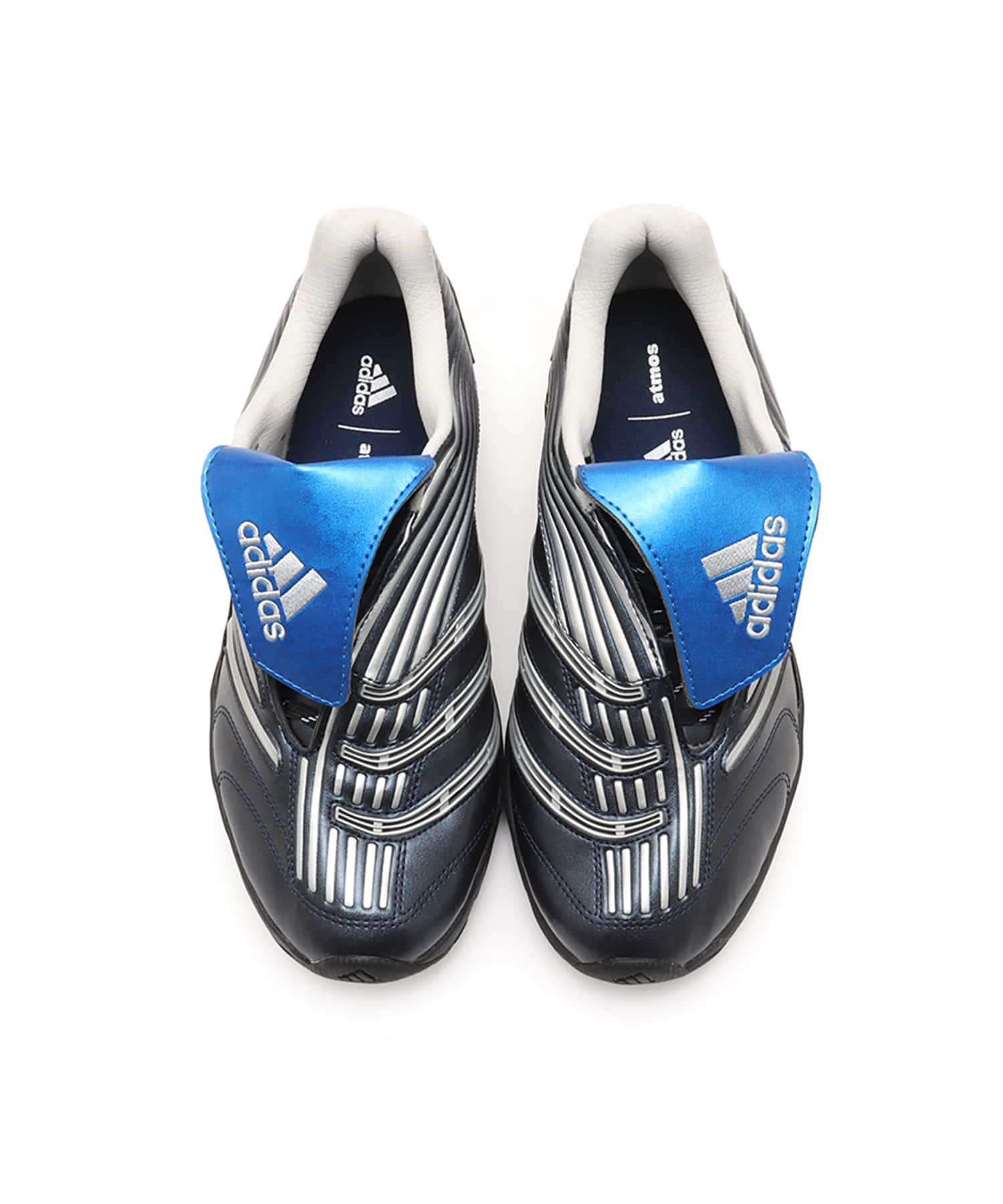 adidas PREDATOR MEGARIDE atmos “BLUE SPIRIT” SILVER METALLIC/SILVER METALLIC/CORE BLACKの画像