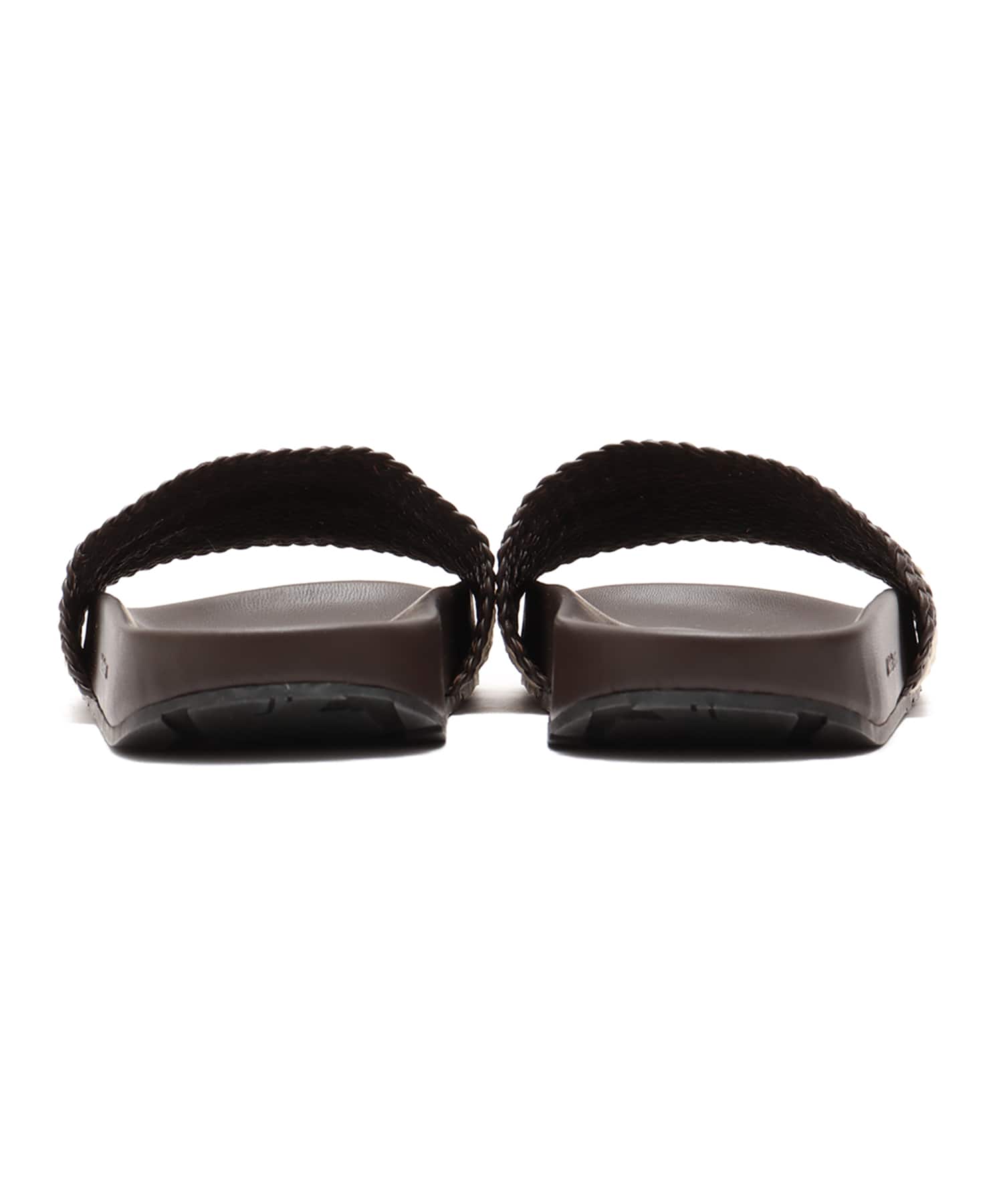 adidas WALES BONNER ADILETTE SLIDES DARK BROWN/WONDER WHITE/NIGHT BROWNの画像
