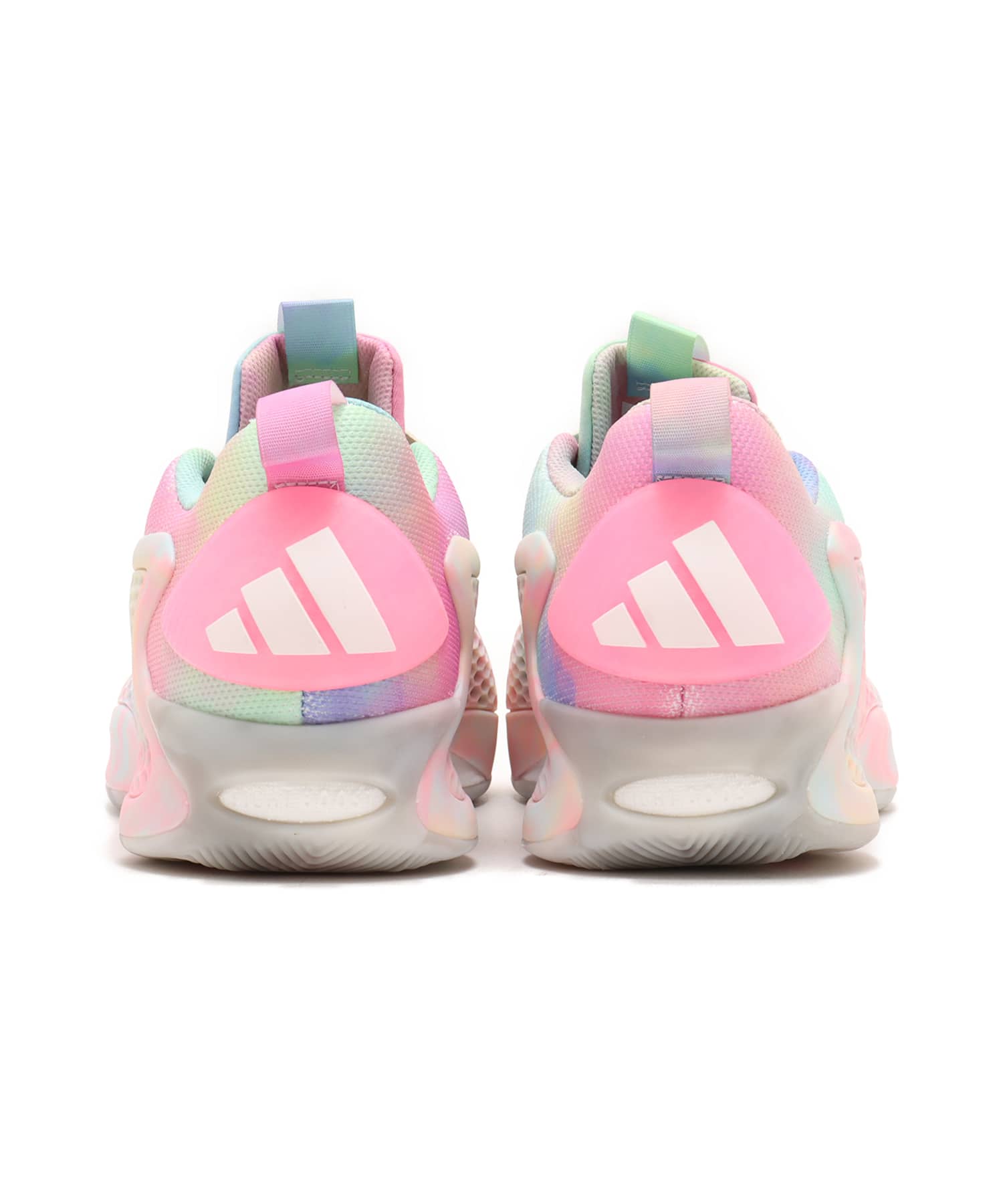 adidas ANTHONY EDWARDS 1 LOW FOOT WEAR WHITE/ACID ORANGE/BLISS PINKの画像