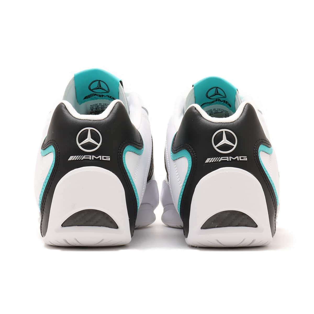 adidas ADIRACER LO Mercedes AMG PETRONAS F1 TEAM FOOT WEAR WHITE/CORE BLACK/SILVER METALLICの画像