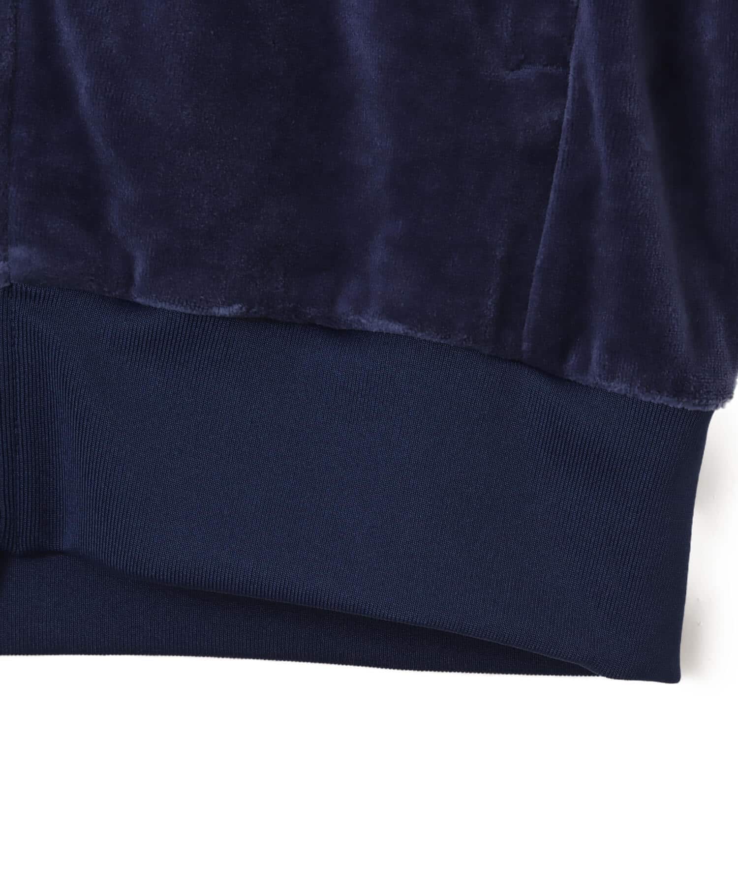 adidas VELOUR SST TRACK TOP ナイトインディゴの画像
