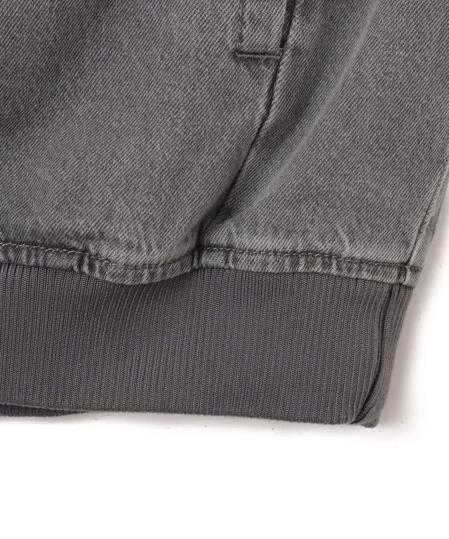 adidas LOOSE SST DENIM BLACK WASH JACKET ライトデニムの画像
