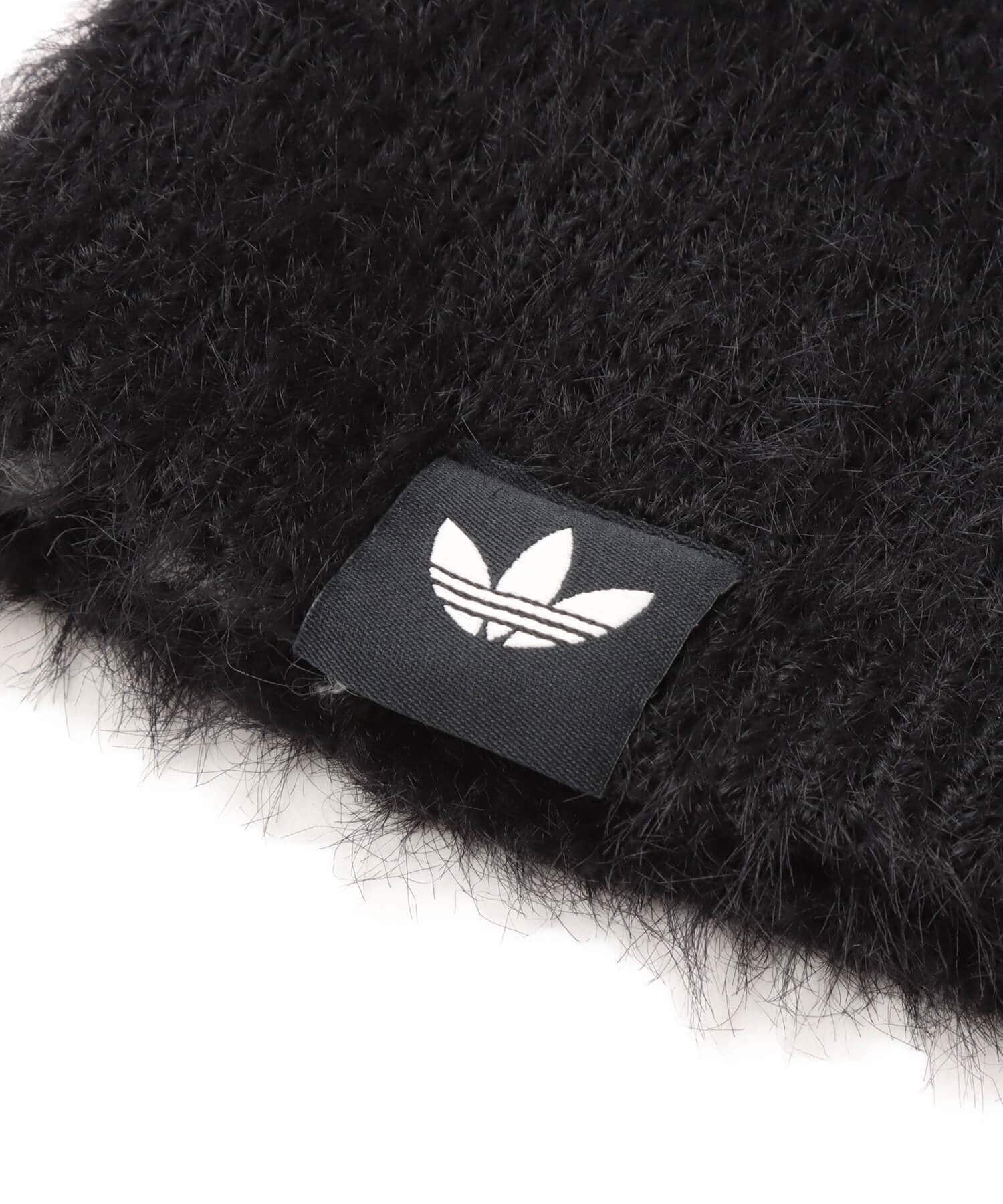 adidas FAUX FUR BALACLAVA ブラックの画像
