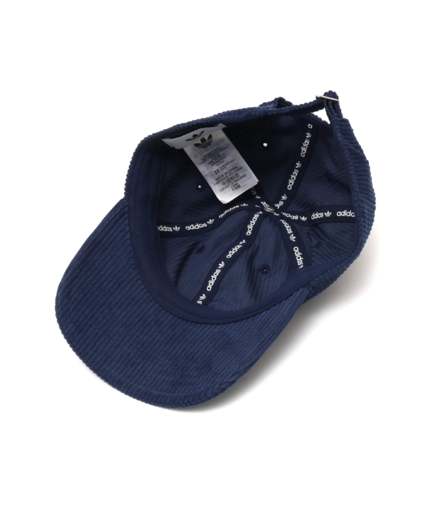 adidas CORDUROY BASEBALL CAP ナイトインディゴの画像