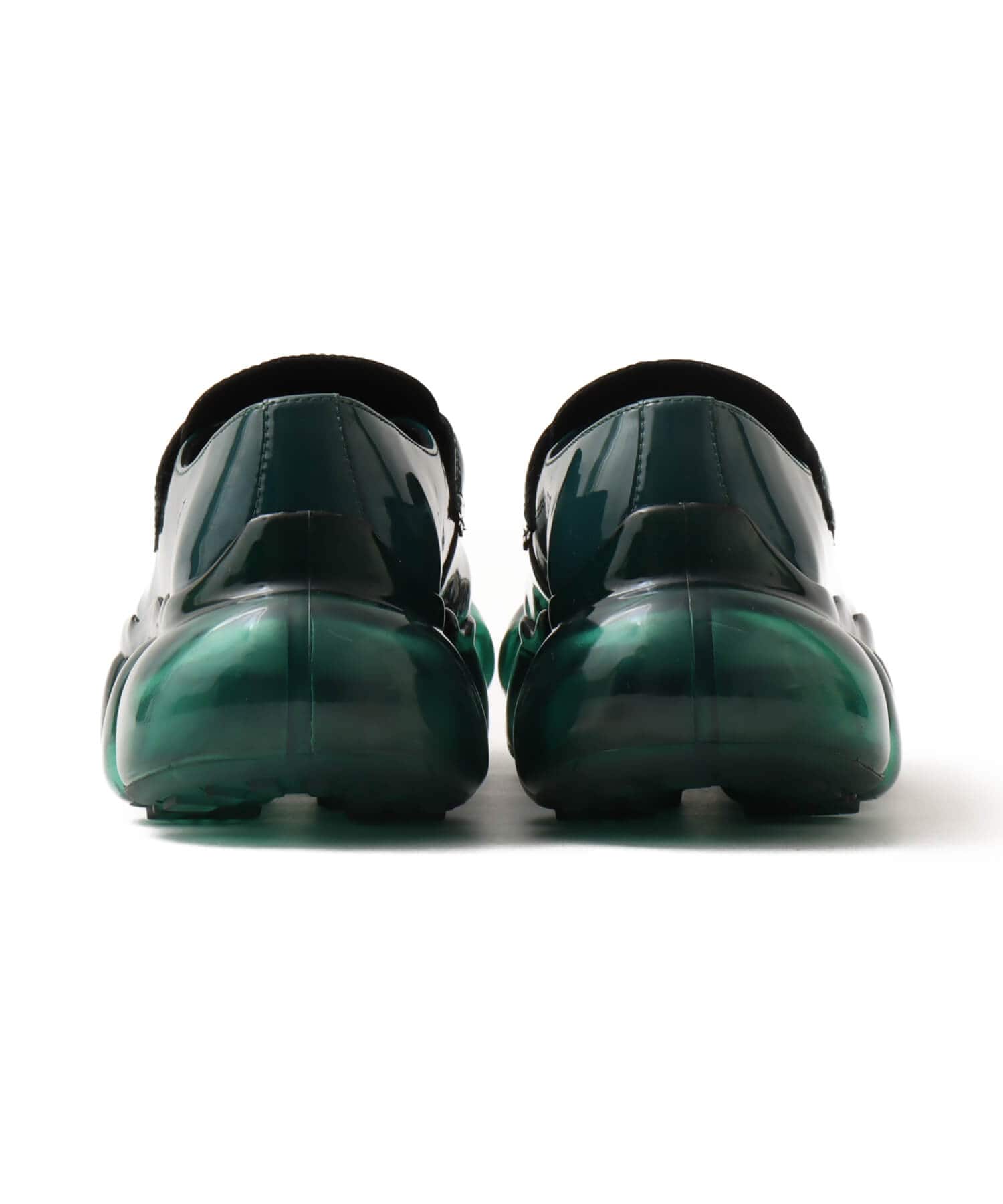 grounds JEWELRY LOAFER DARK GREENの画像